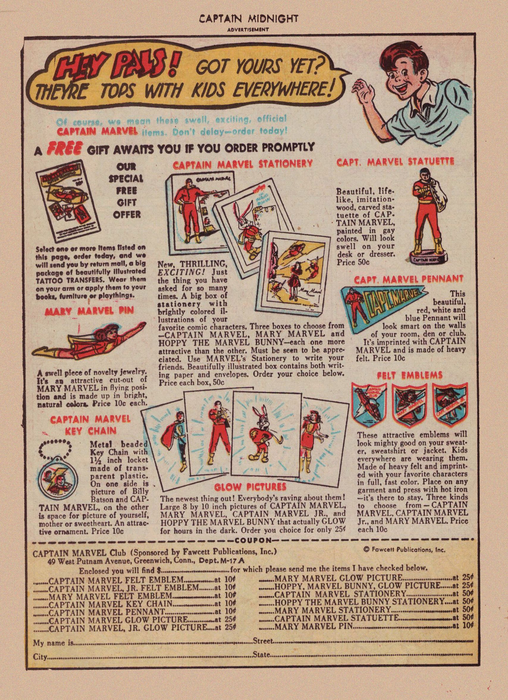 Read online Captain Midnight (1942) comic -  Issue #43 - 40