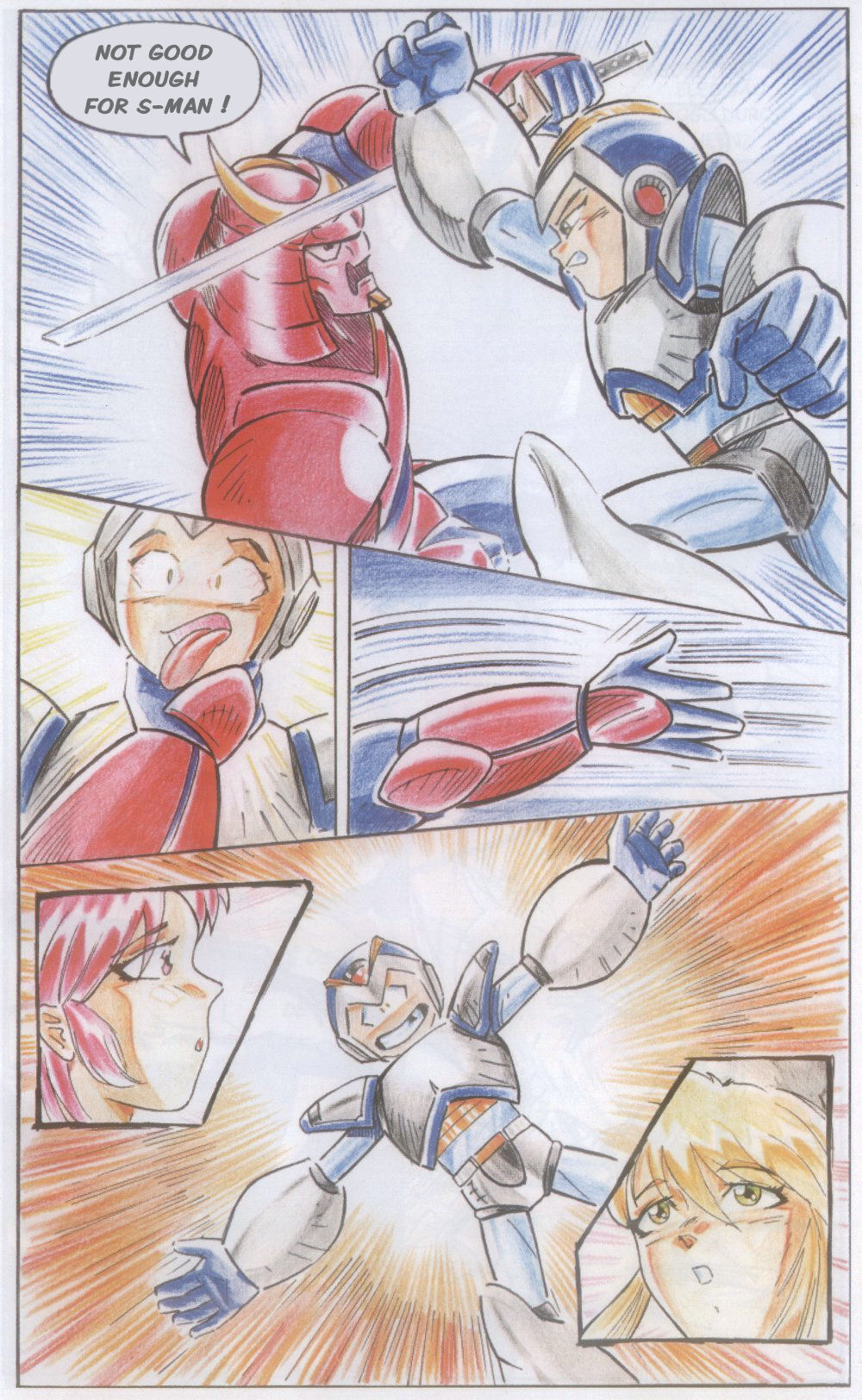 Novas Aventuras de Megaman Issue 10.