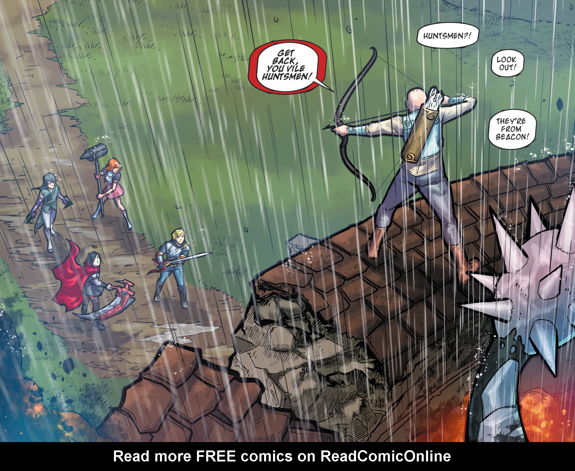 Read online RWBY comic -  Issue #6 - 6