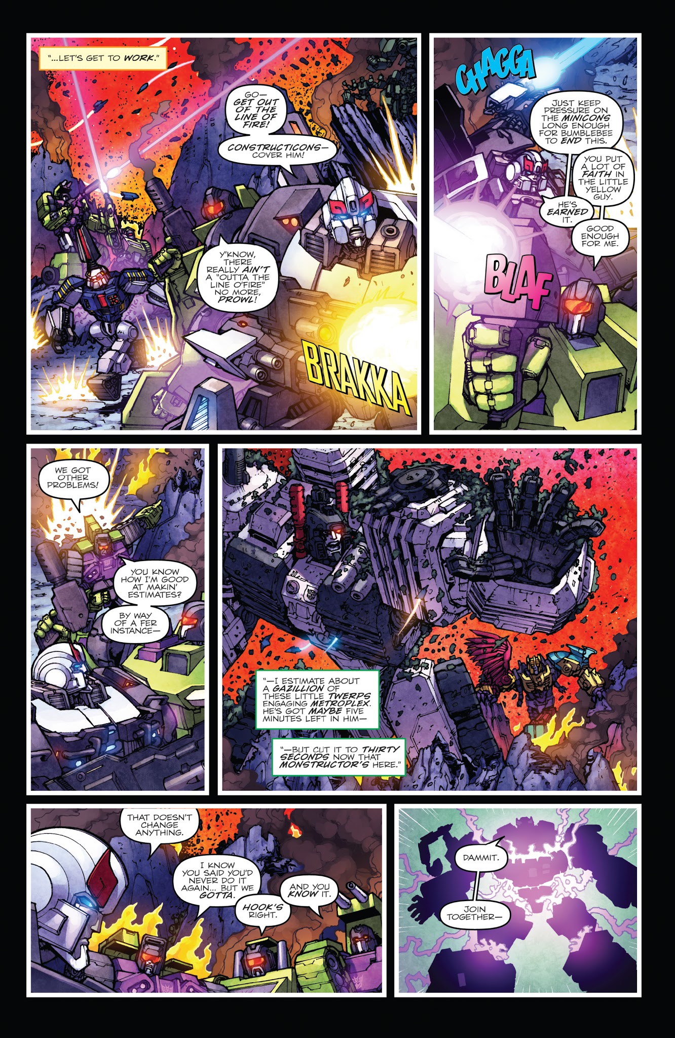 Read online The Transformers: Dark Cybertron comic -  Issue # TPB 2 - 112