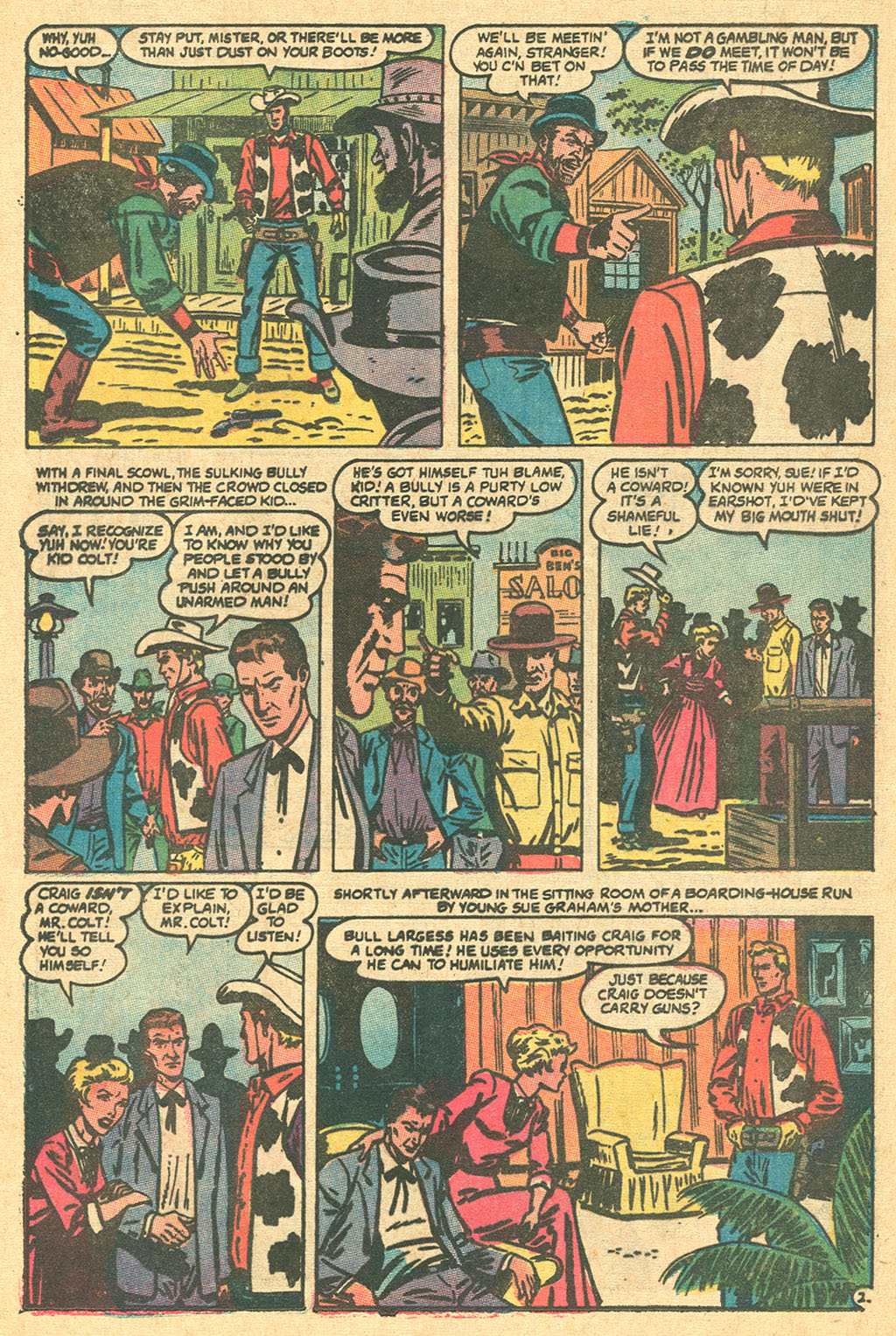 Read online Kid Colt Outlaw comic -  Issue #155 - 13