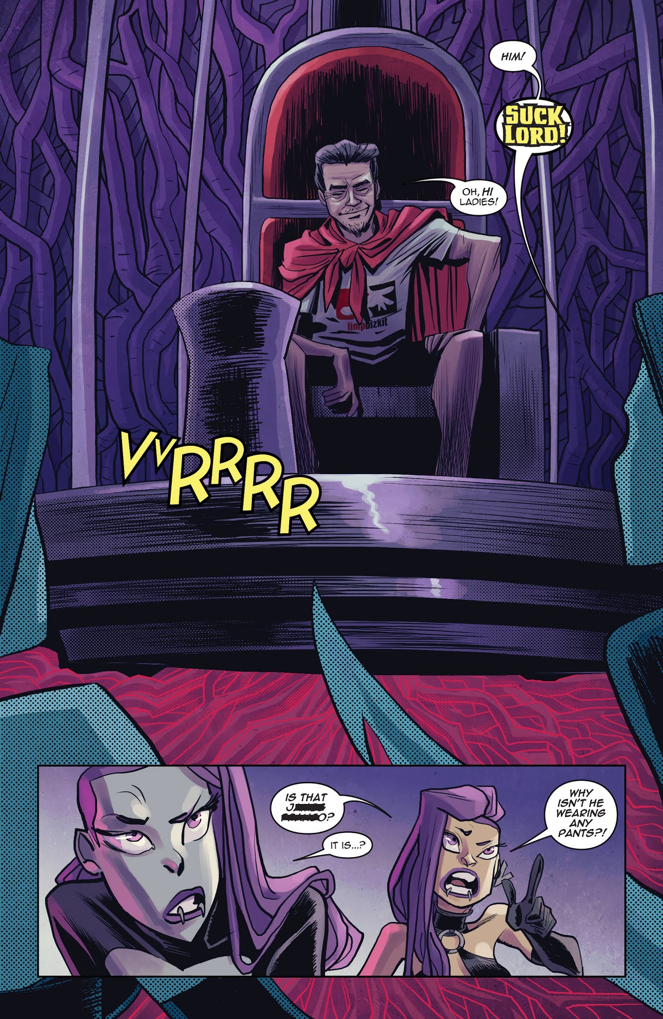 Read online Vampblade Season 3 comic -  Issue #4 - 8