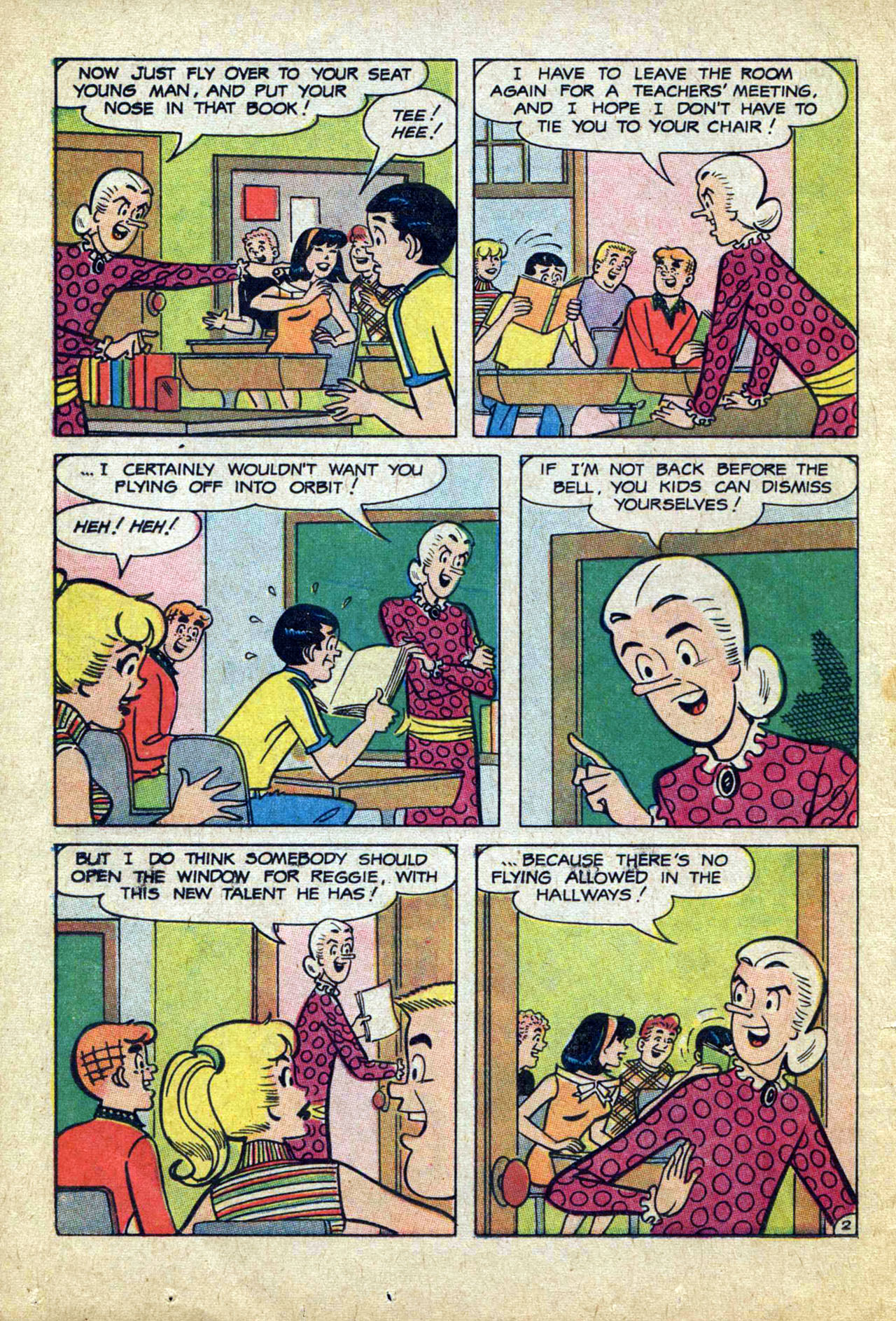 Read online Reggie and Me (1966) comic -  Issue #26 - 14