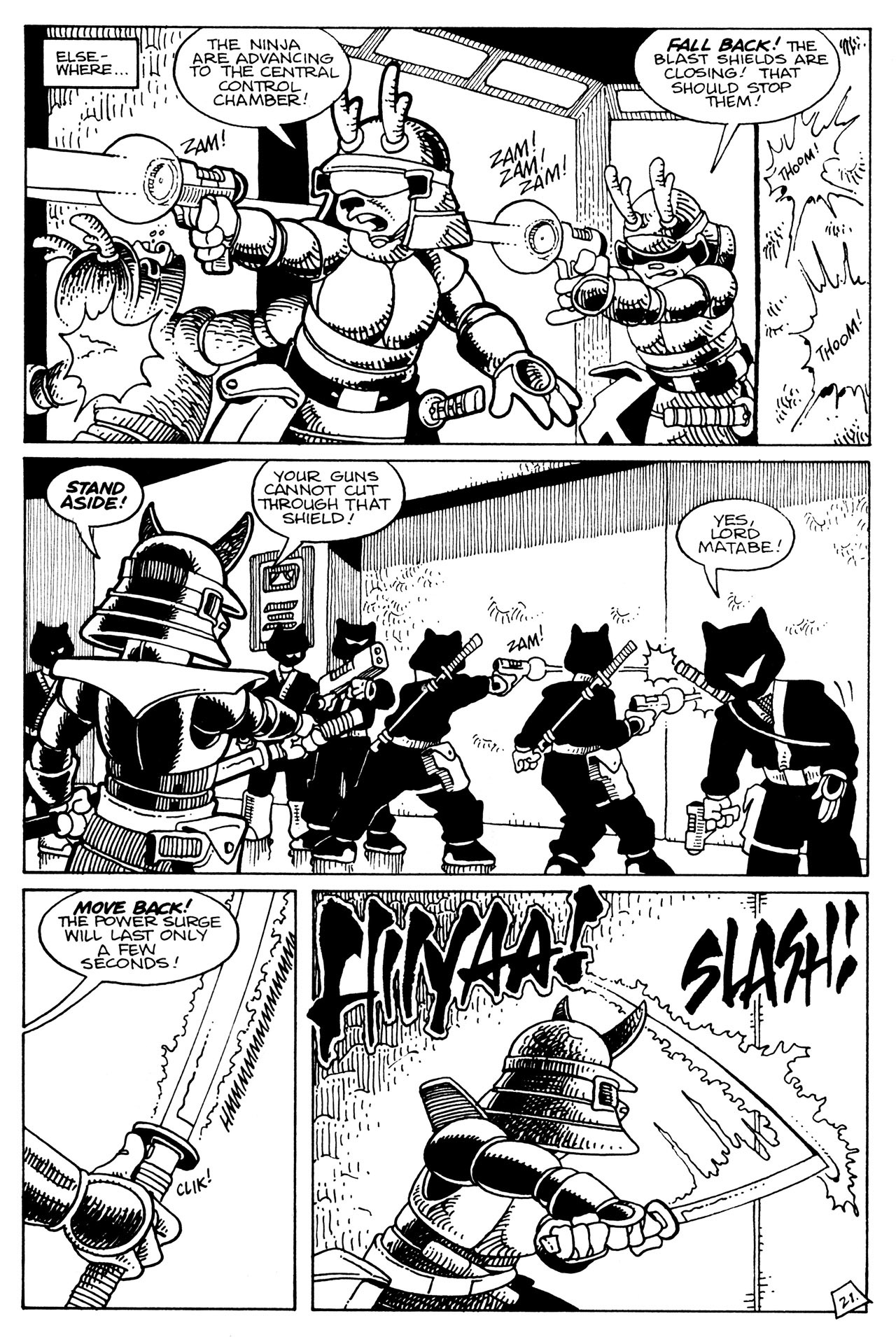 Read online Space Usagi (1992) comic -  Issue #1 - 22