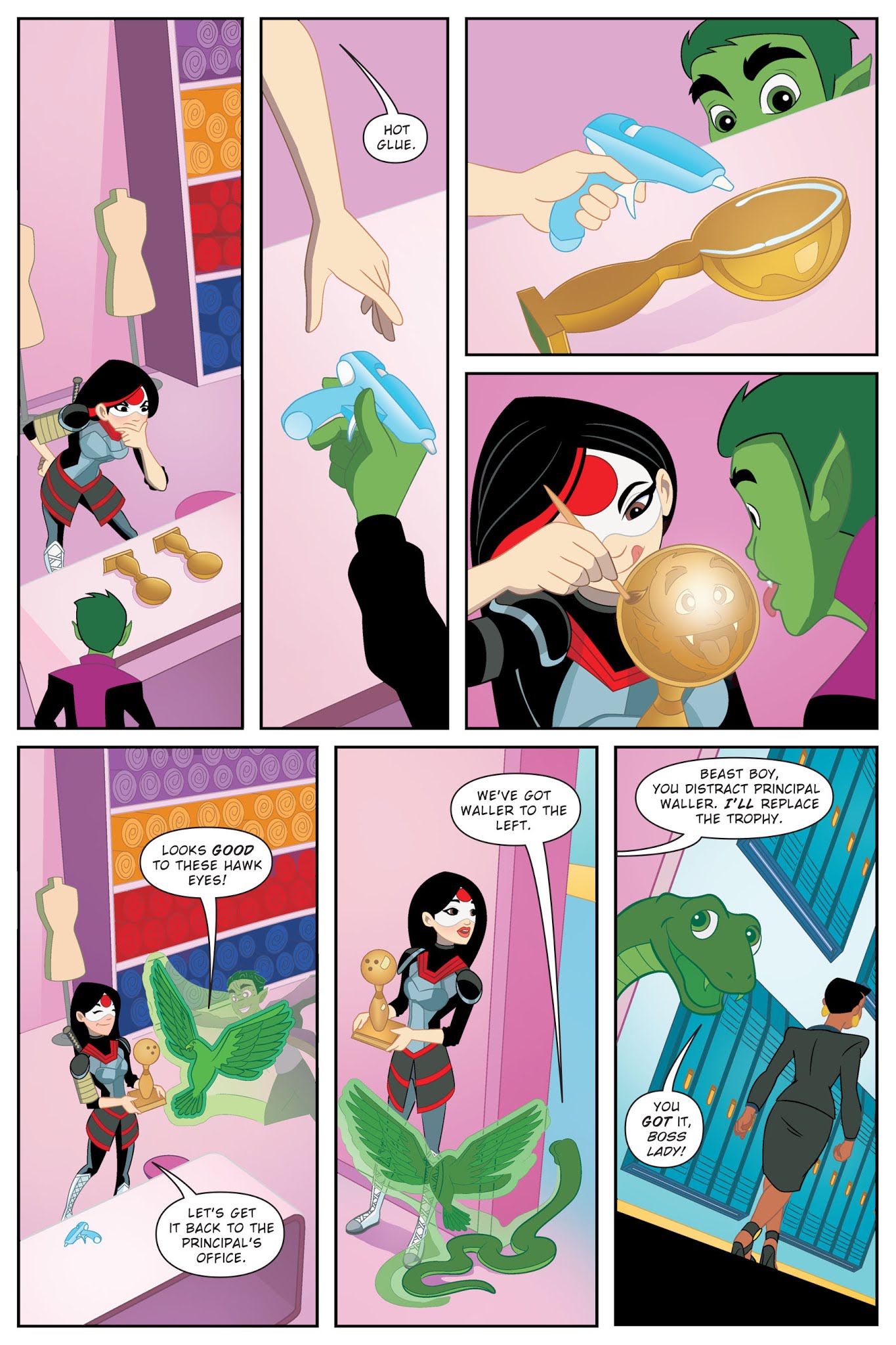 Read online DC Super Hero Girls: Finals Crisis comic -  Issue # TPB - 66