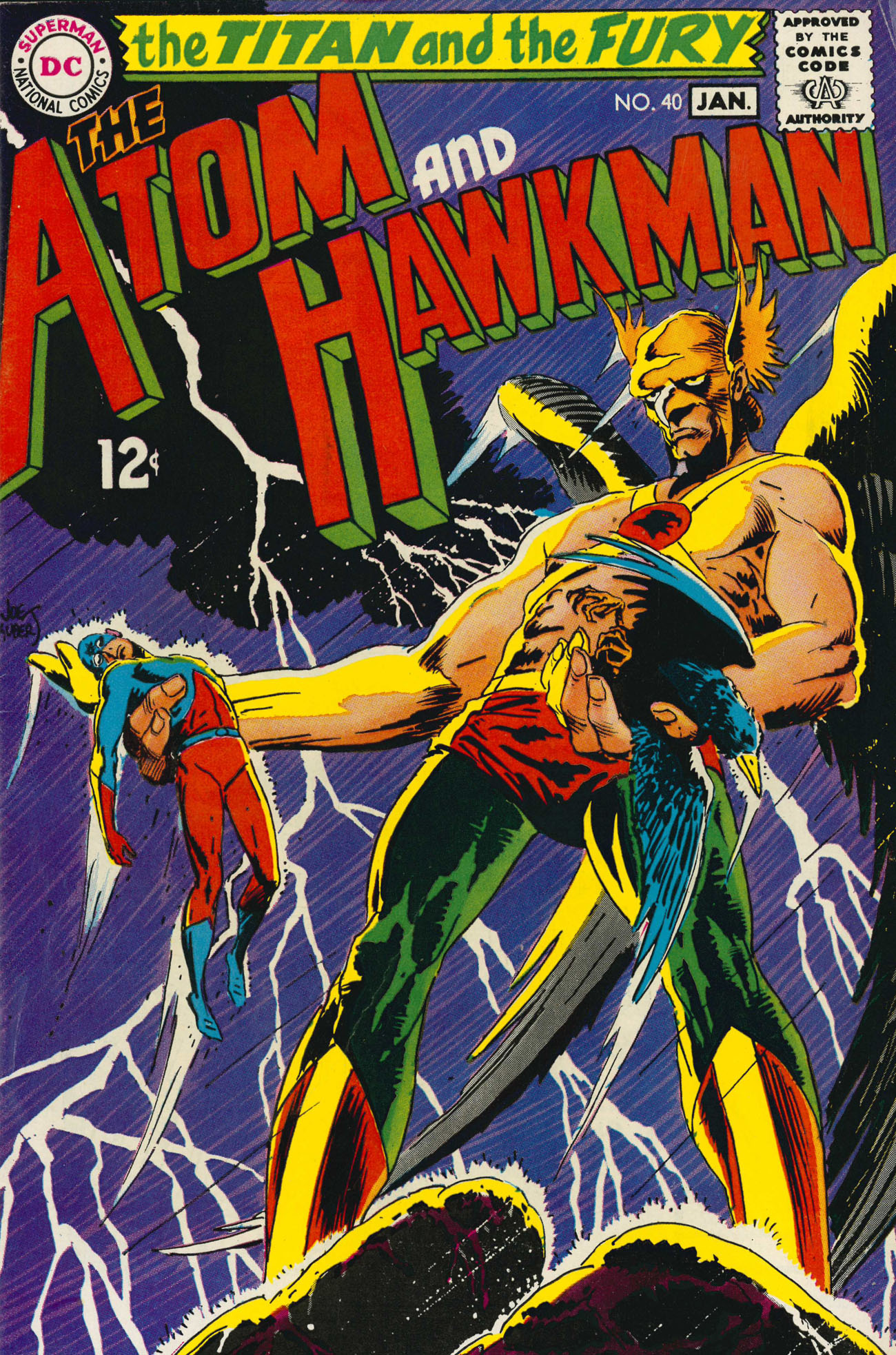 Read online The Atom and Hawkman comic -  Issue #40 - 1