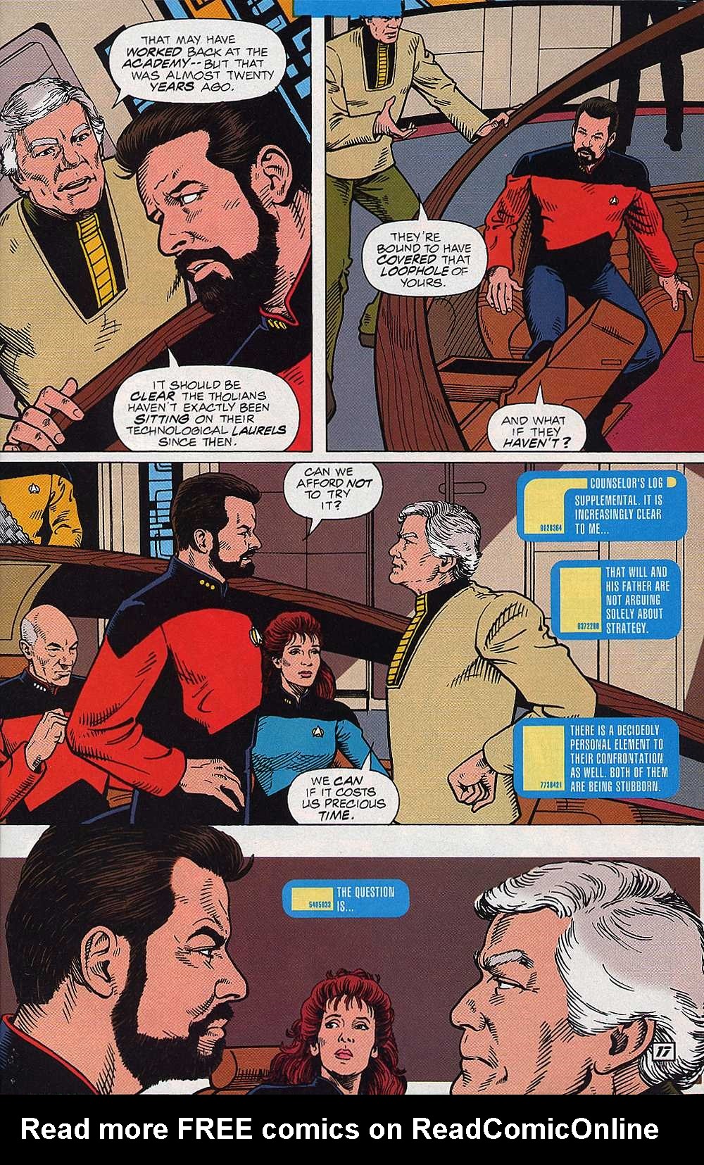 Read online Star Trek: The Next Generation (1989) comic -  Issue #72 - 17