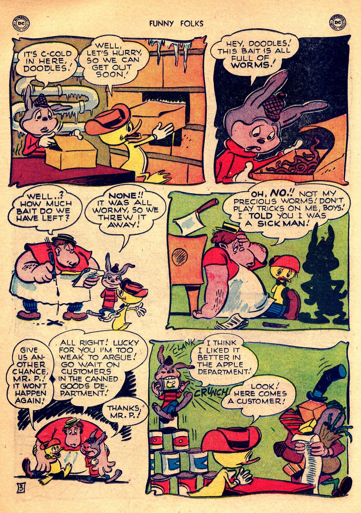 Read online Funny Folks comic -  Issue #25 - 36