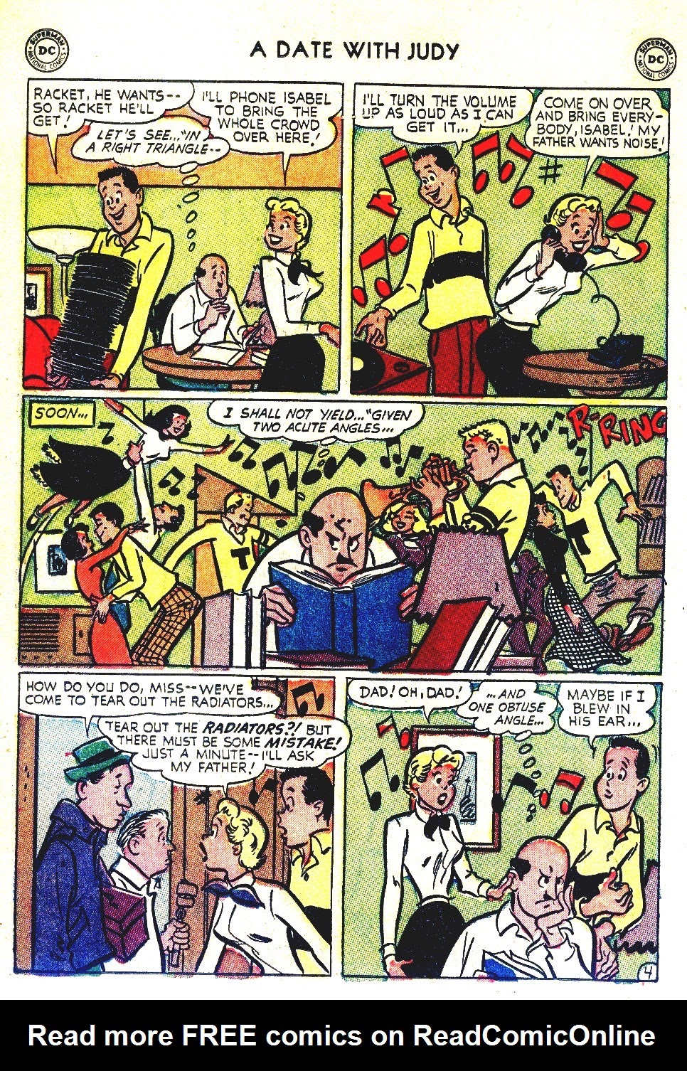 Read online A Date with Judy comic -  Issue #42 - 22