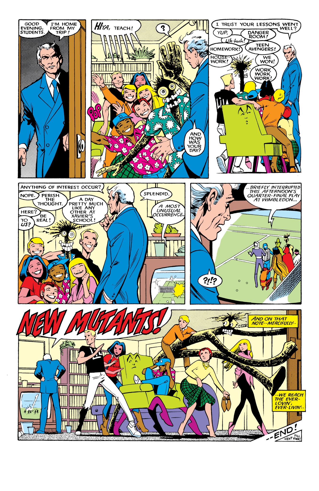 Read online New Mutants Classic comic -  Issue # TPB 7 - 155