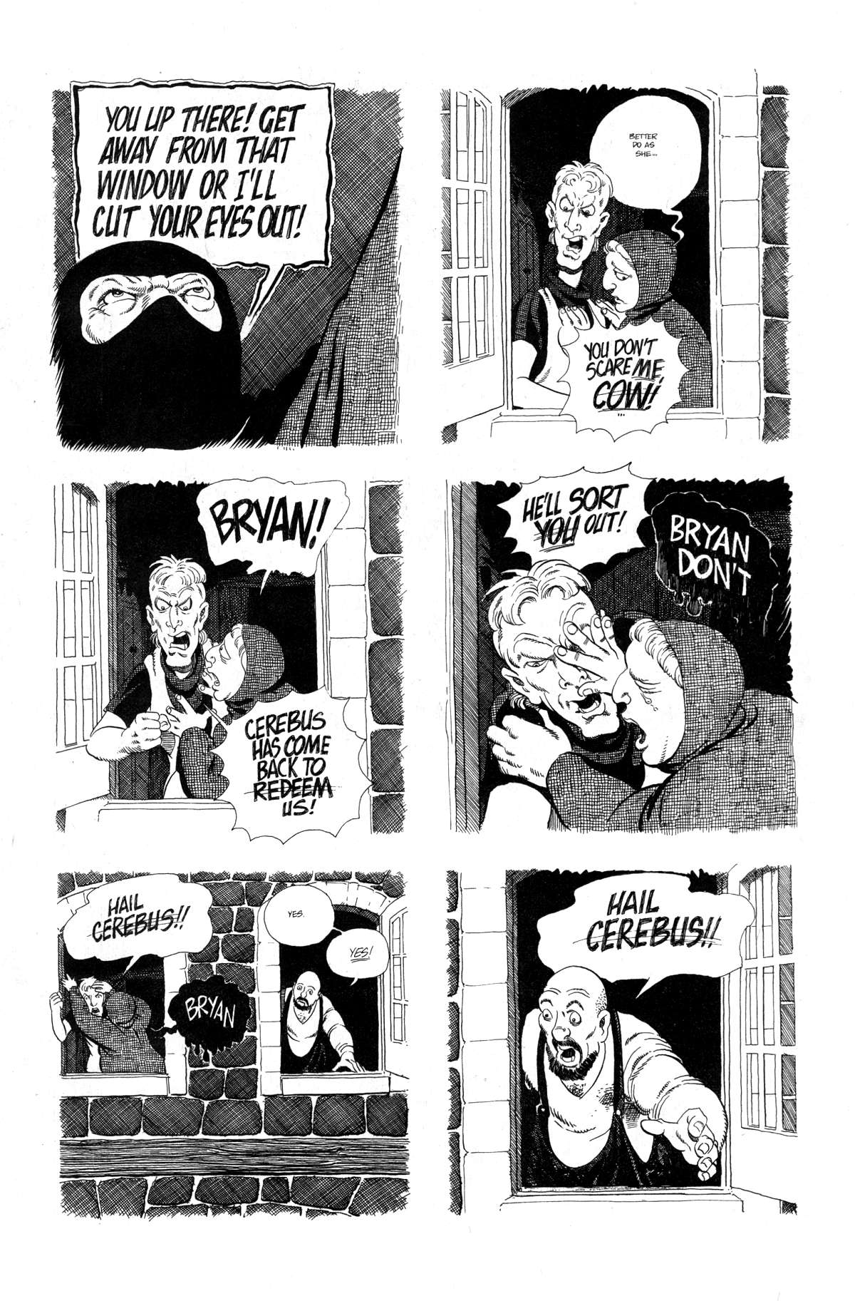 Read online Cerebus comic -  Issue #152 - 6