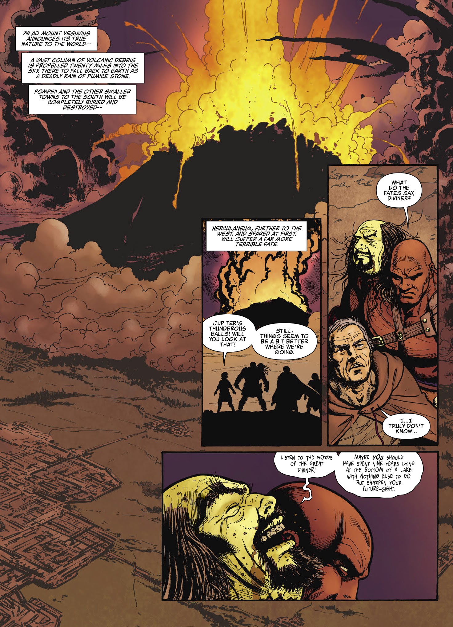 Read online Aquila: The Burning Fields comic -  Issue # TPB - 80