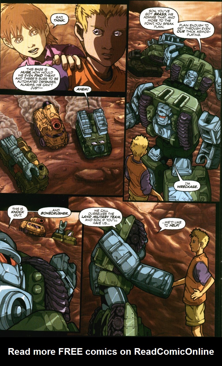 Read online Transformers Armada comic -  Issue #7 - 14