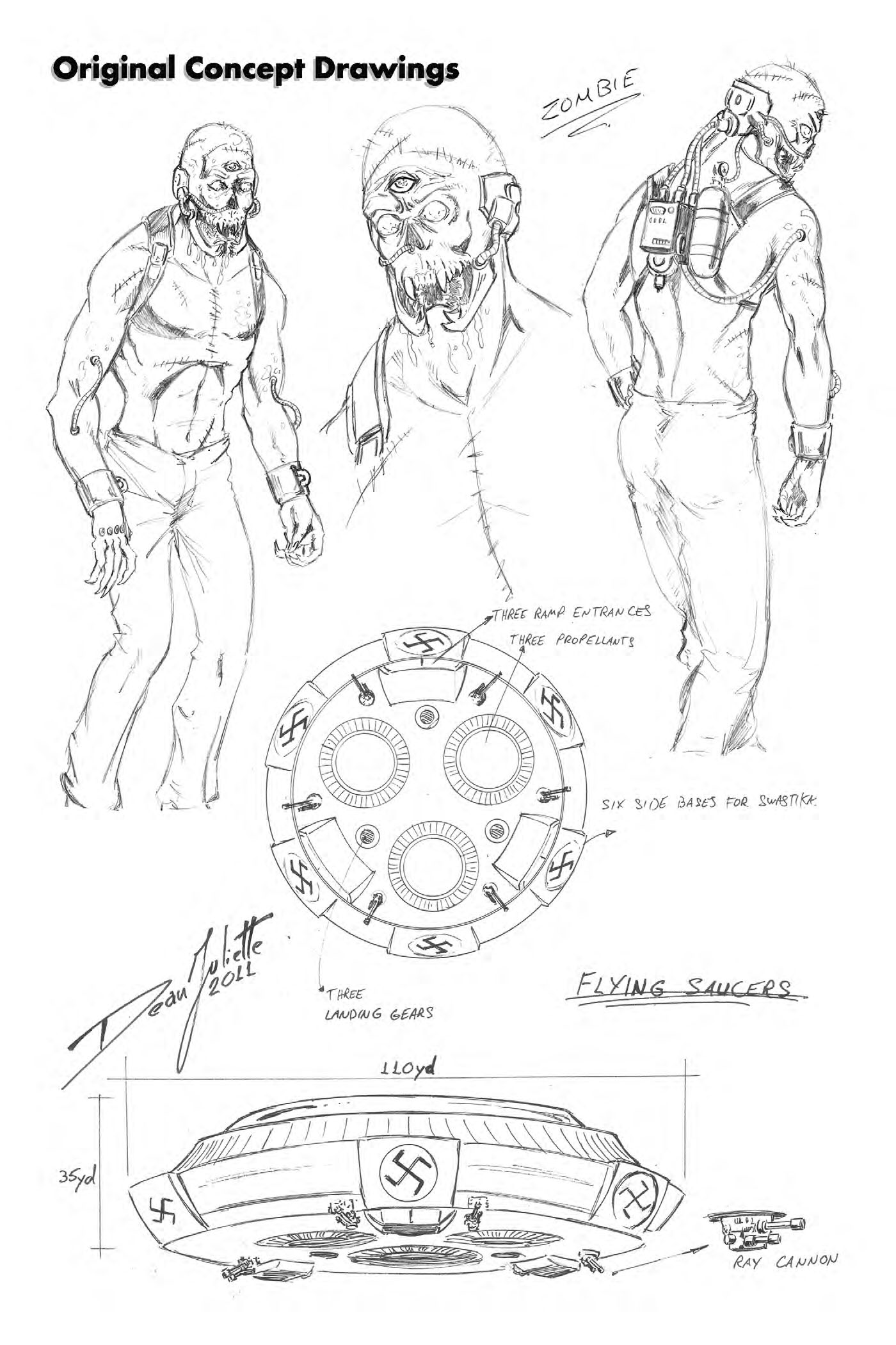 Read online Nazi Werewolves from Outer Space comic -  Issue #1 - 25