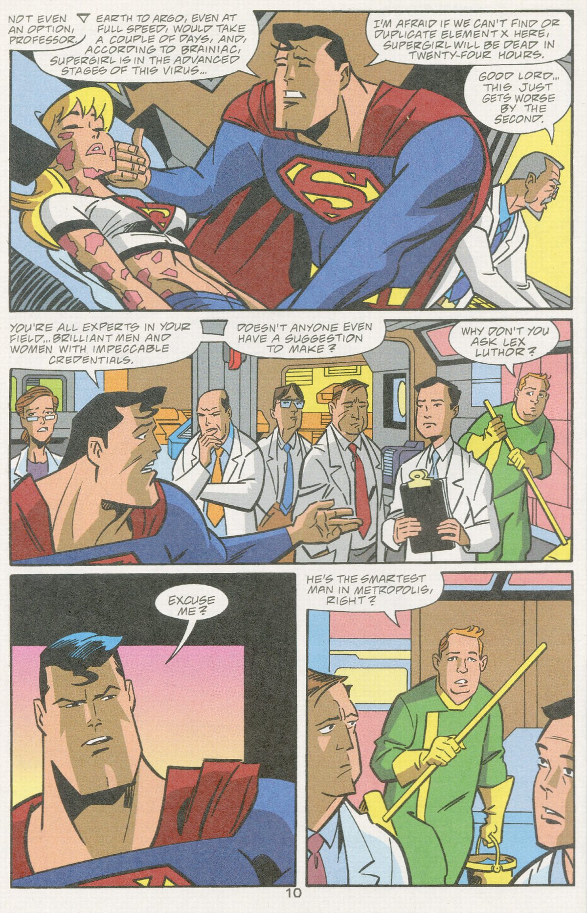 Read online Superman Adventures comic -  Issue #52 - 12