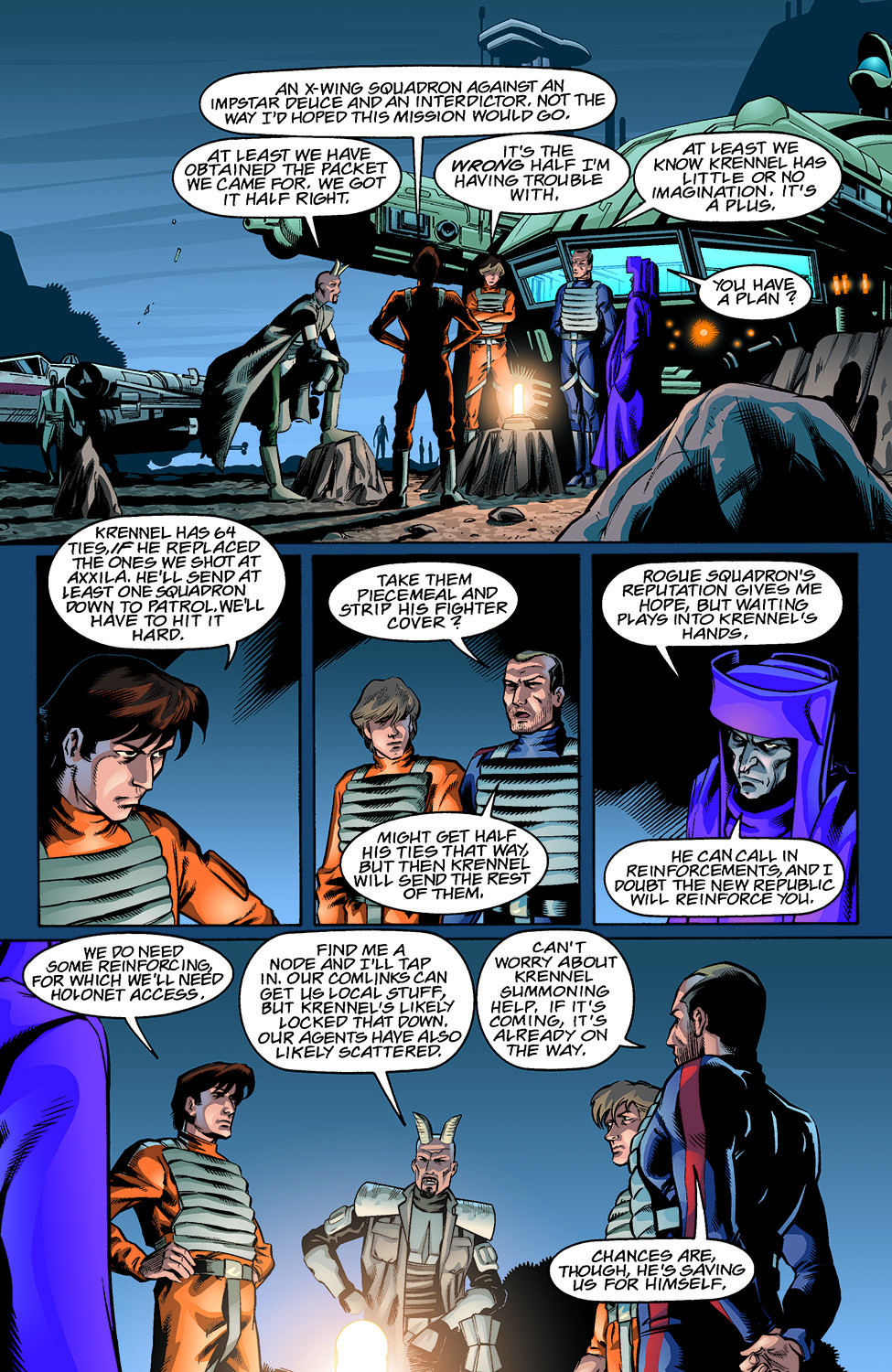 Read online Star Wars: X-Wing Rogue Squadron comic -  Issue #34 - 6