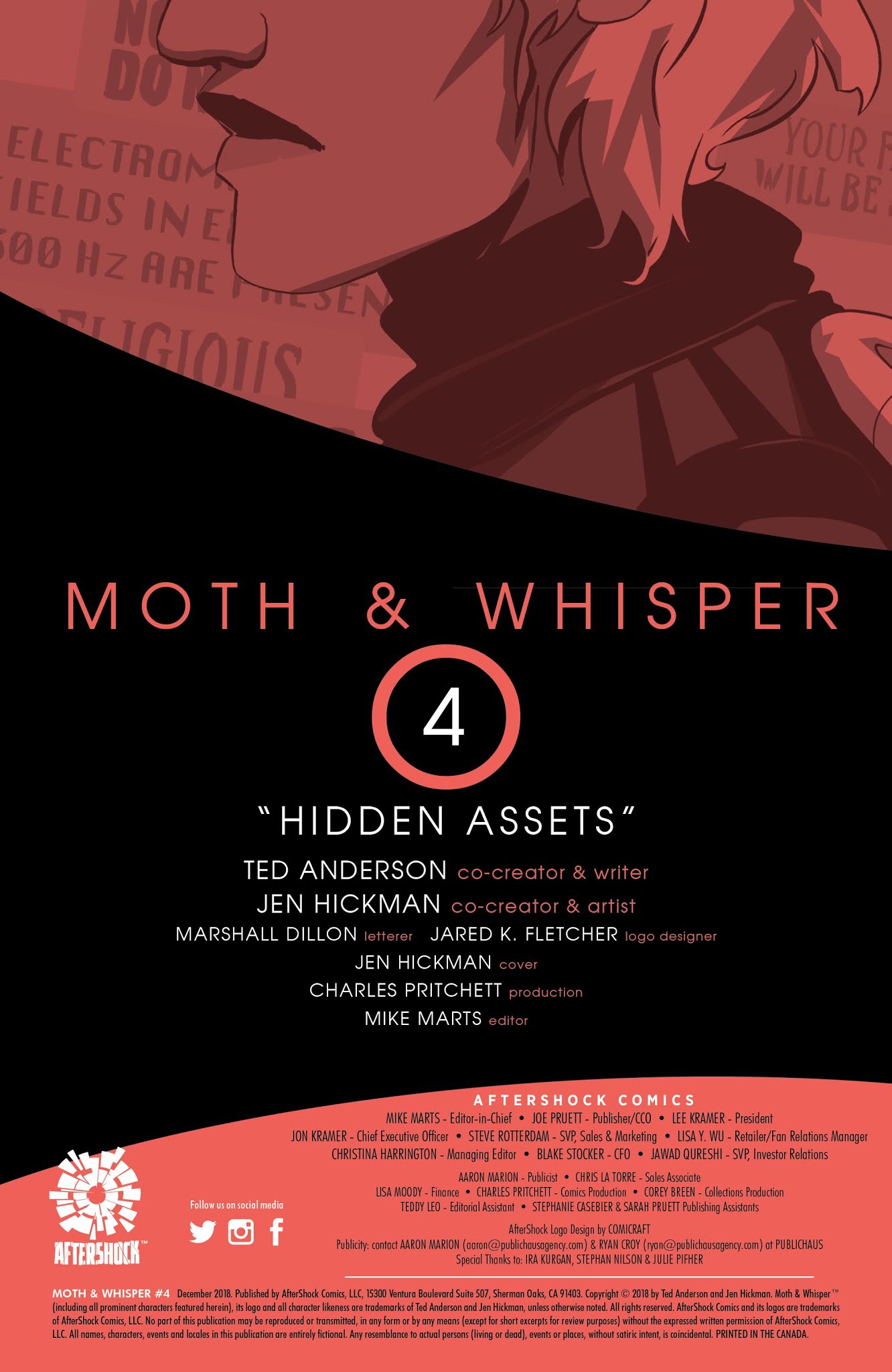 Read online Moth & Whisper comic -  Issue #4 - 2