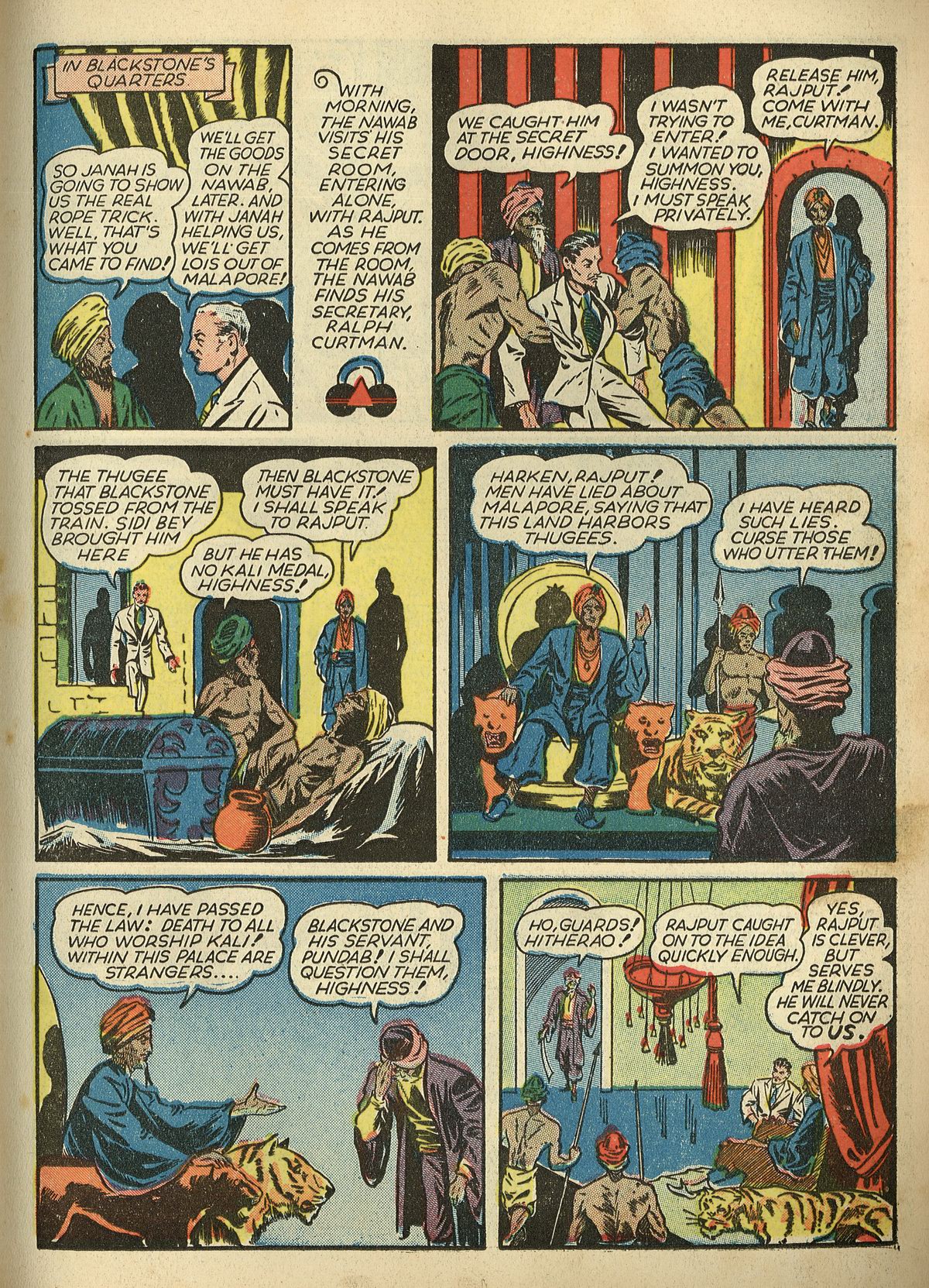 Read online Super-Magician Comics comic -  Issue #1 - 21