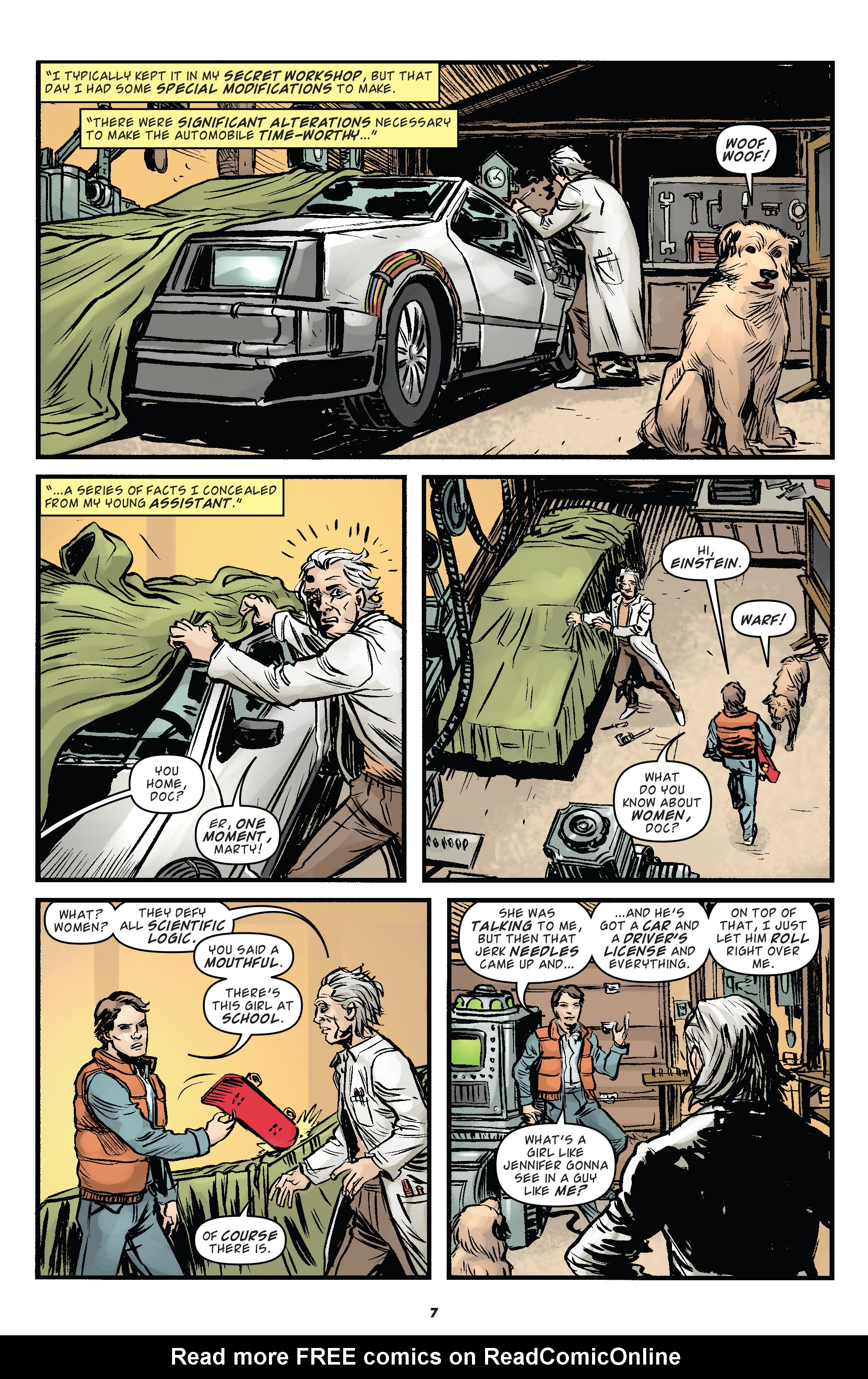 Read online Back to the Future (2015) comic -  Issue #4 - 9