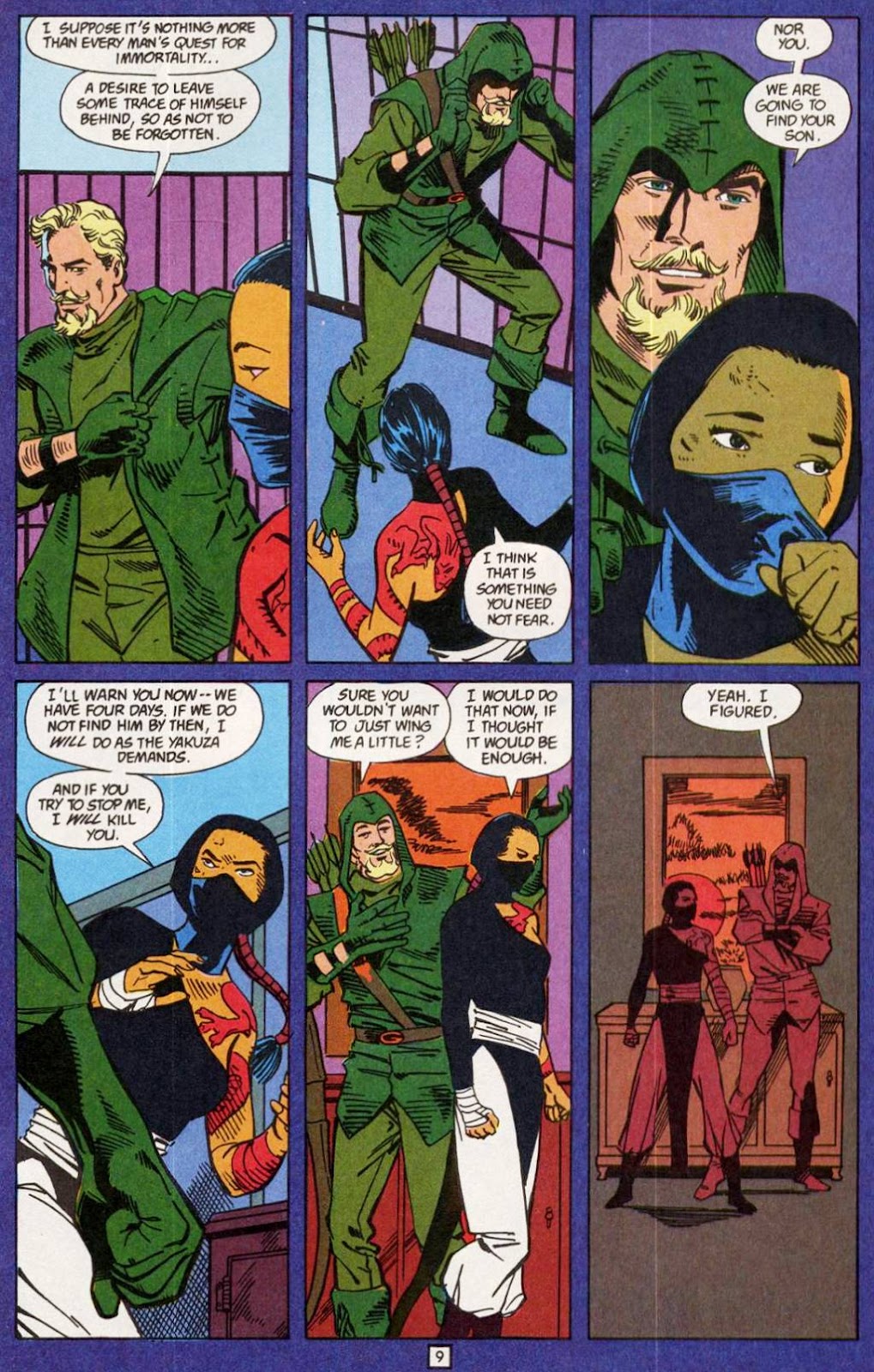 Green Arrow (1988) issue 22 - Page 8