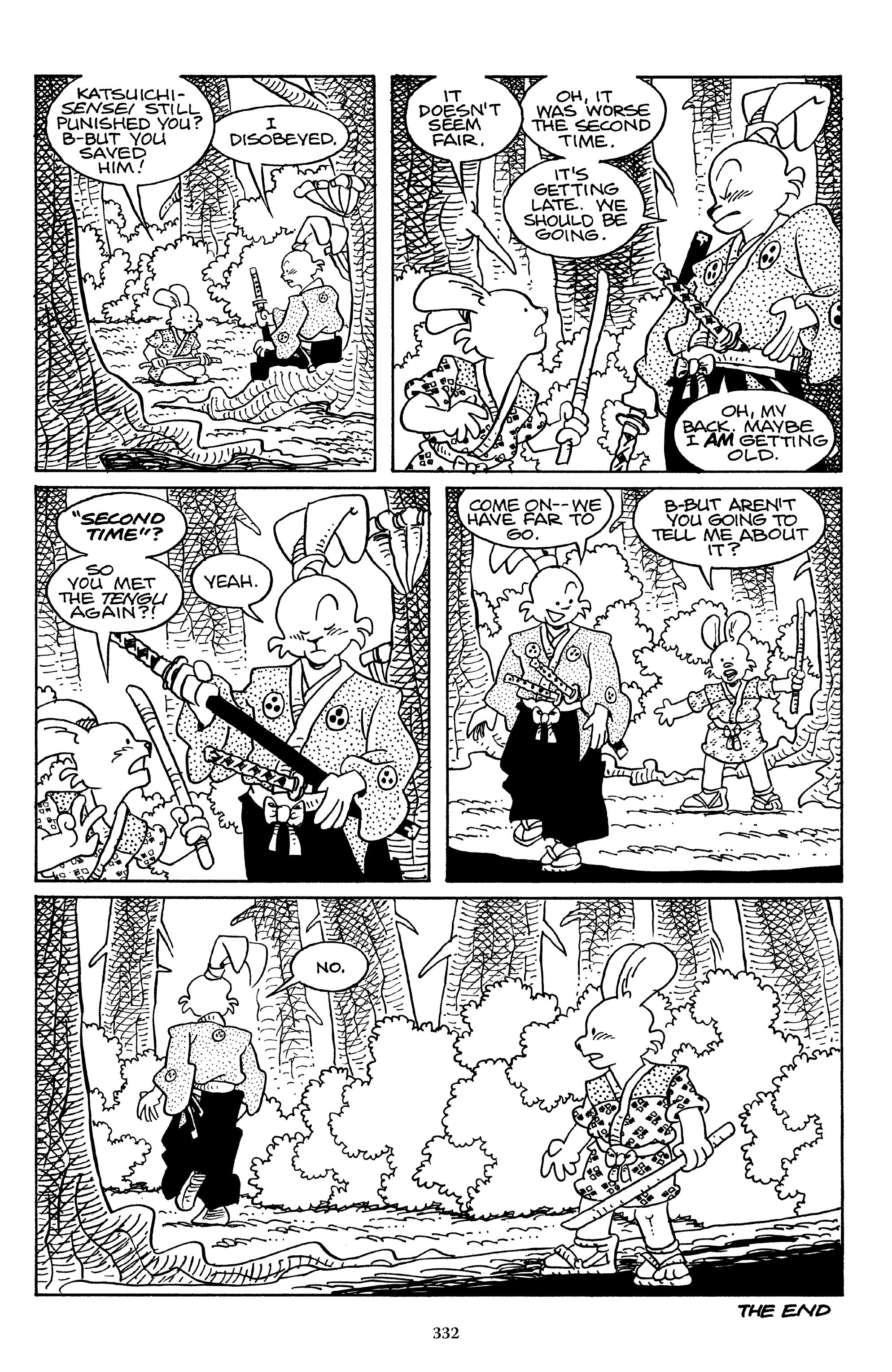 Read online The Usagi Yojimbo Saga comic -  Issue # TPB 4 - 329