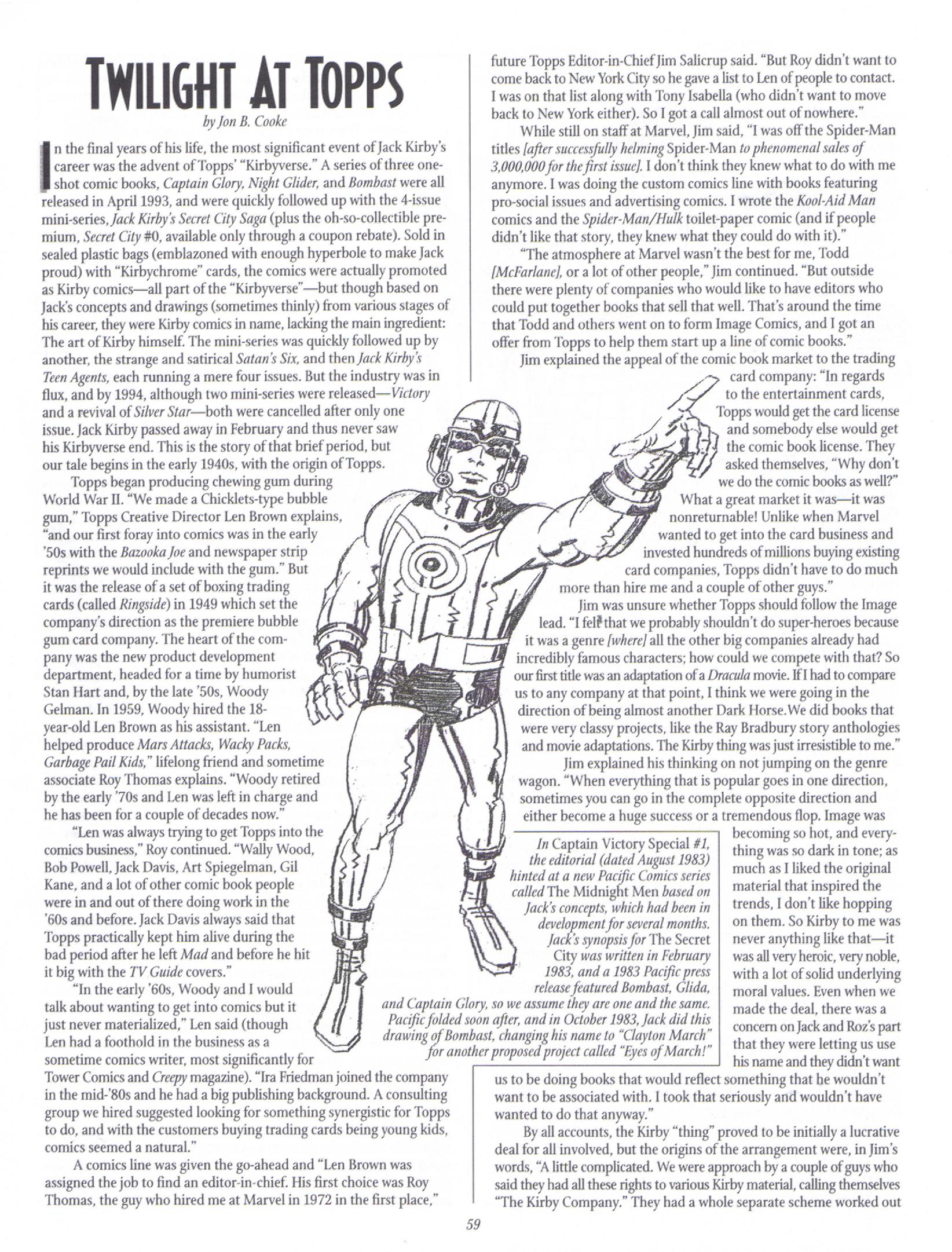 Read online The Jack Kirby Collector comic -  Issue #21 - 58