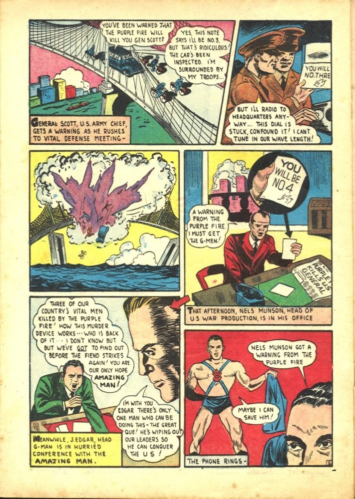 Read online Amazing Man Comics comic -  Issue #23 - 4