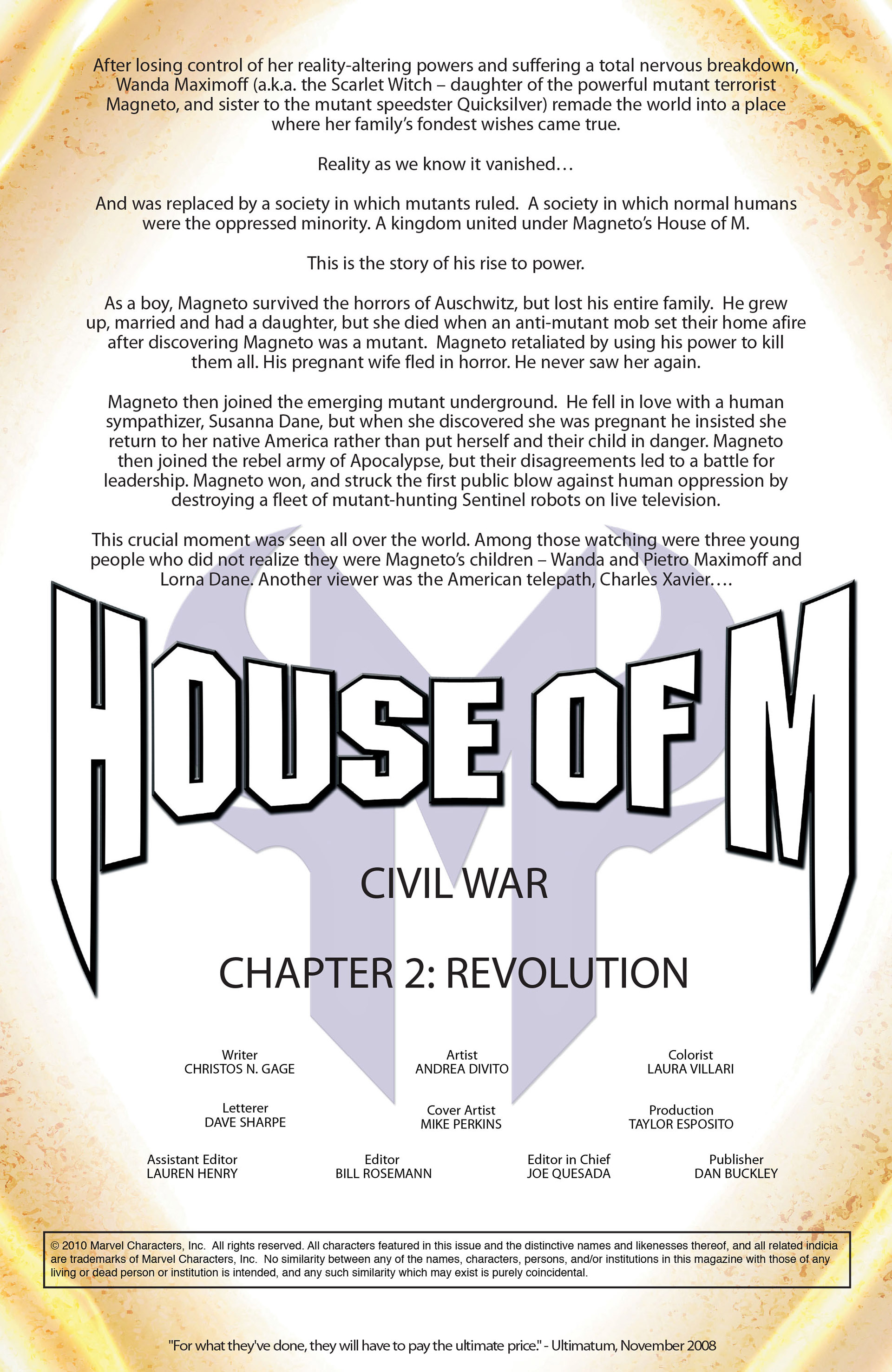 Civil War: House Of M Issue #2 #2 - English 2