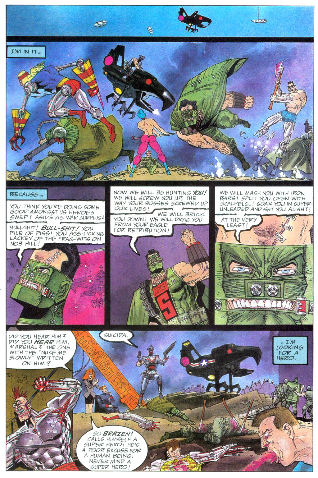 Read online Marshal Law (1987) comic -  Issue #4 - 13