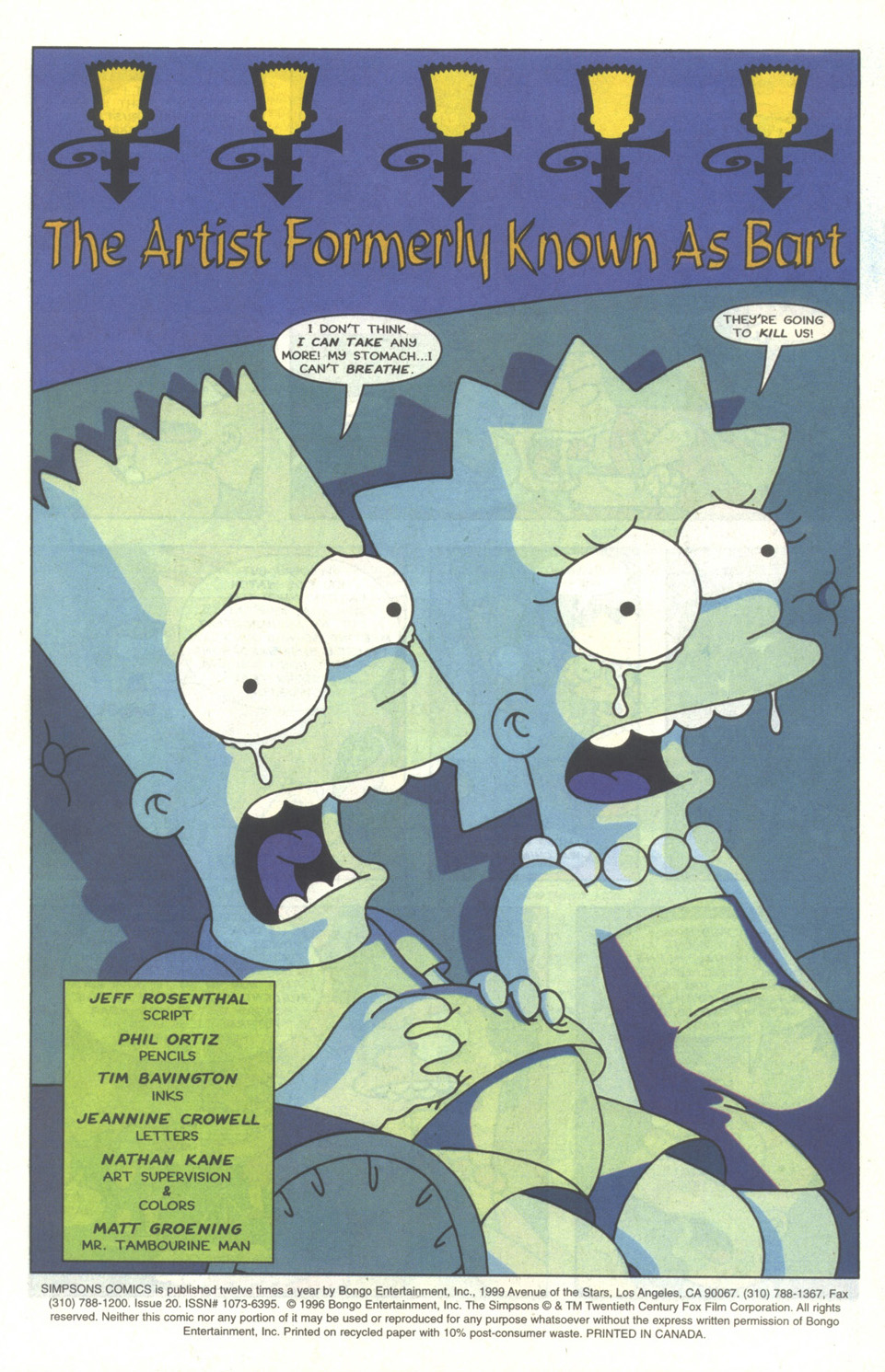 Read online Simpsons Comics comic -  Issue #20 - 2