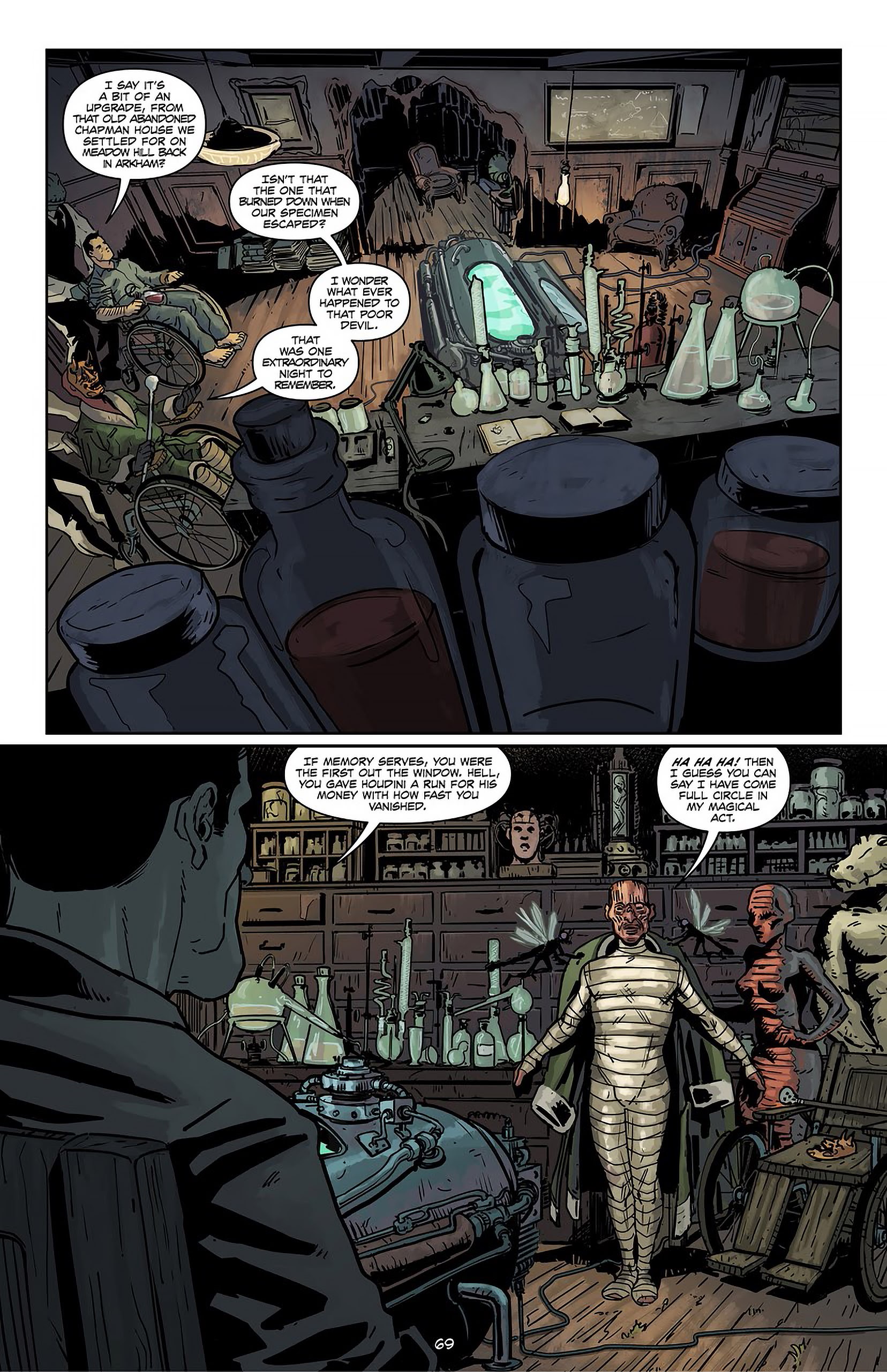 Read online Lovecraft P.I. - The Curious Case of ReAnimator comic -  Issue # TPB - 70