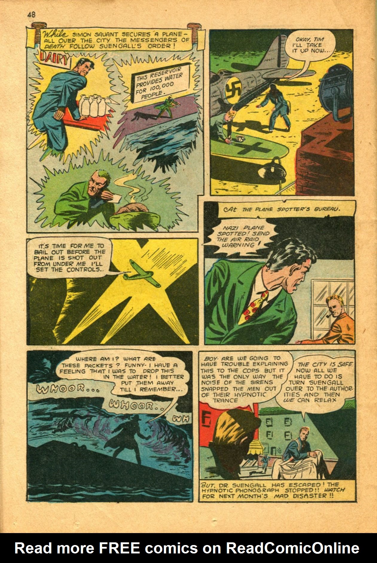 Read online Super-Magician Comics comic -  Issue #11 - 48