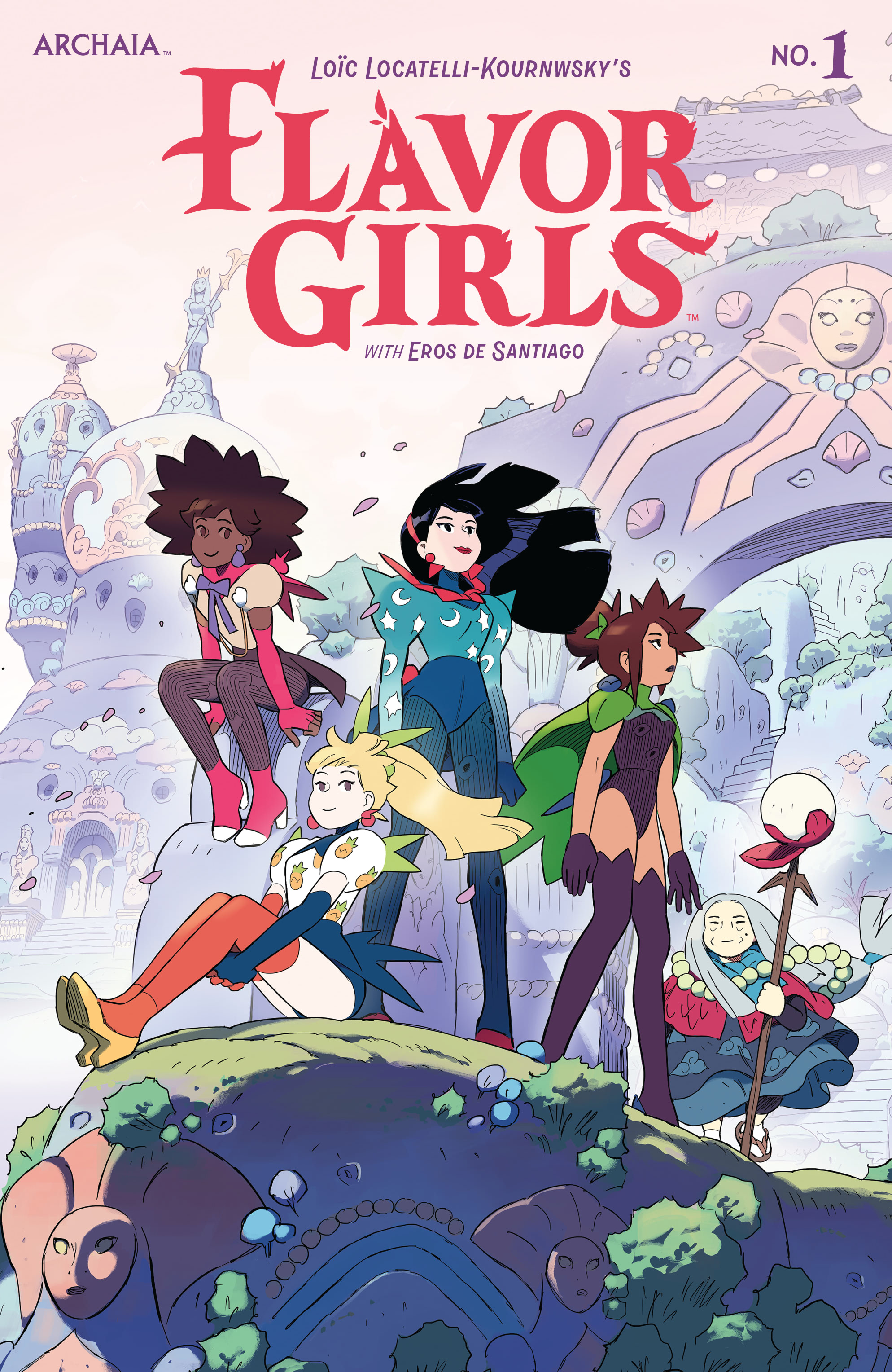 Read online Flavor Girls comic -  Issue #1 - 1