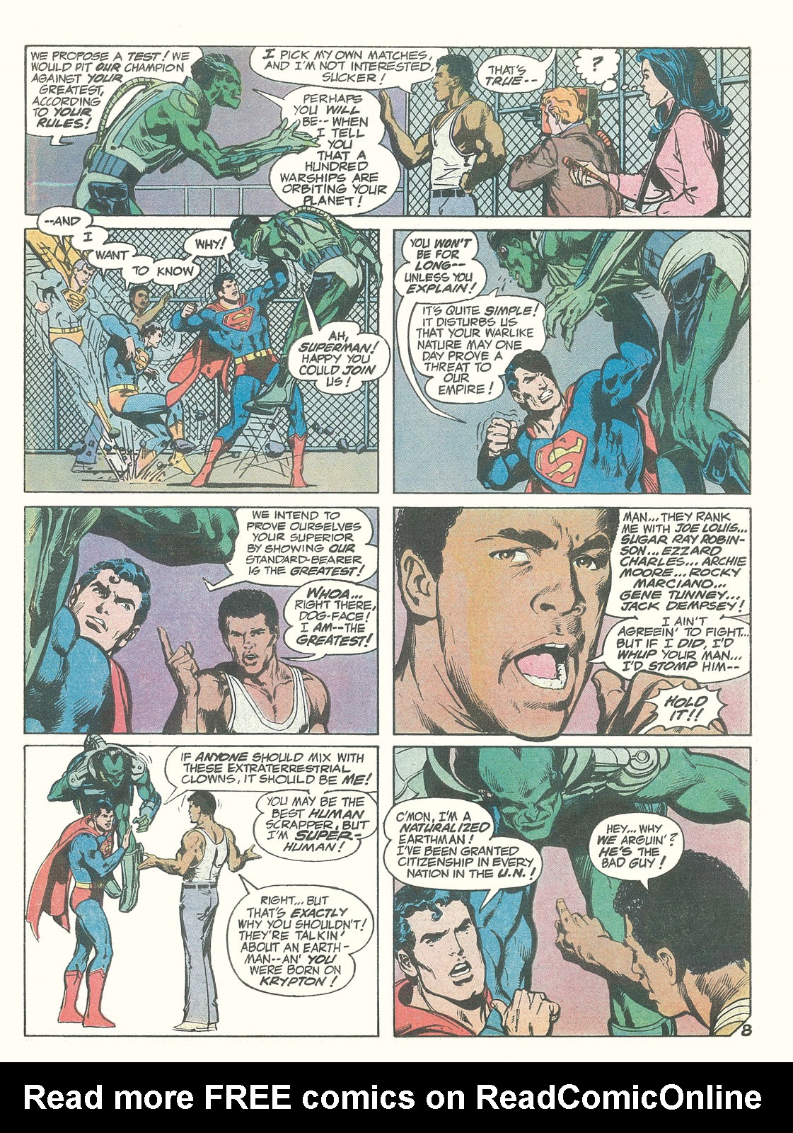 Read online Superman vs. Muhammad Ali comic -  Issue # Full - 9