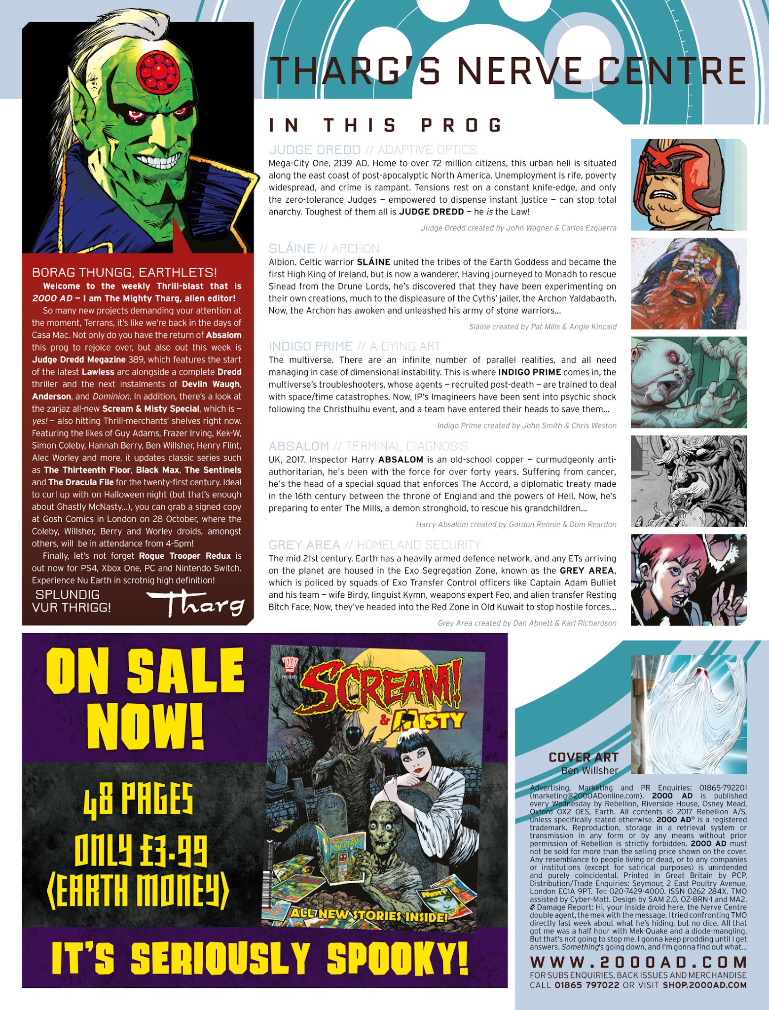 Read online 2000 AD comic -  Issue #2053 - 2