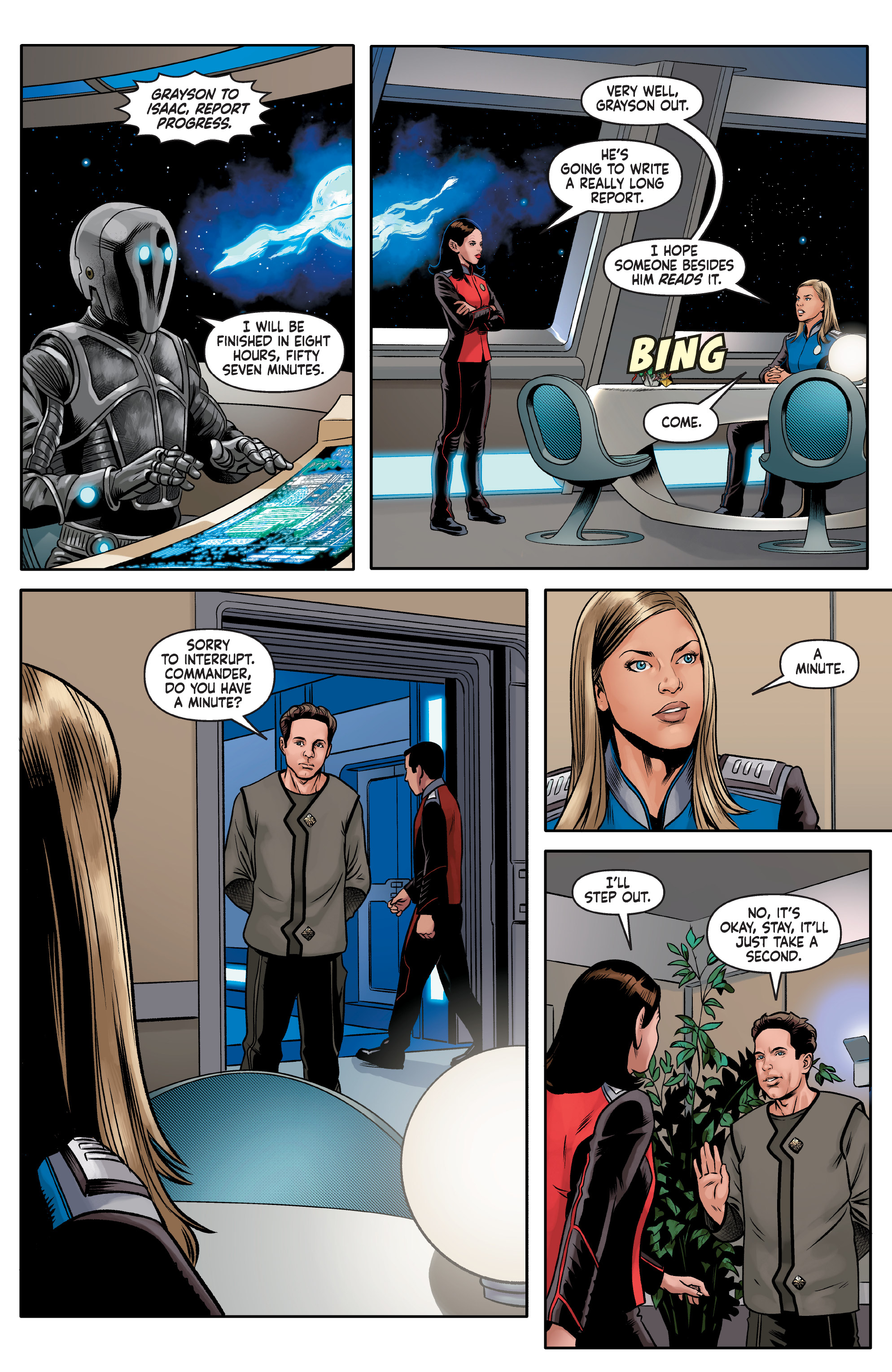 Read online The Orville comic -  Issue #1 - 21