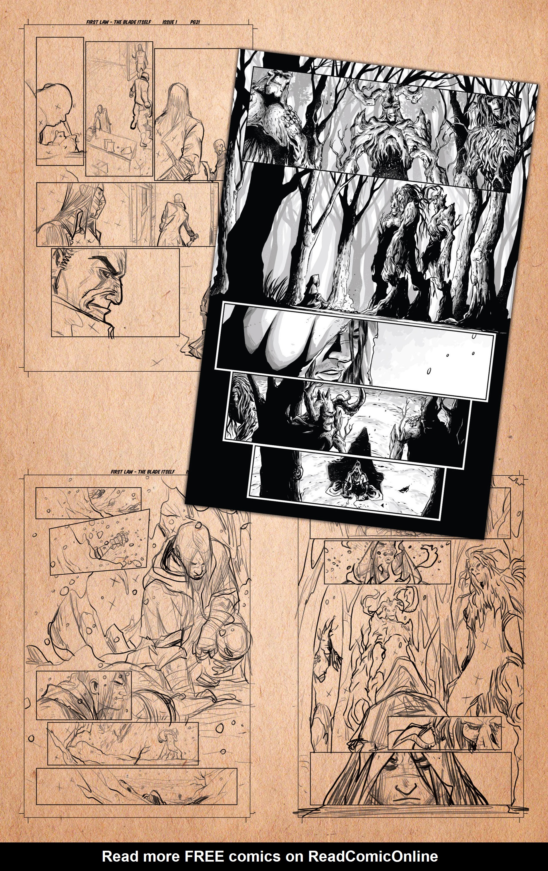 Read online The First Law: The Blade Itself comic -  Issue #1 - 33