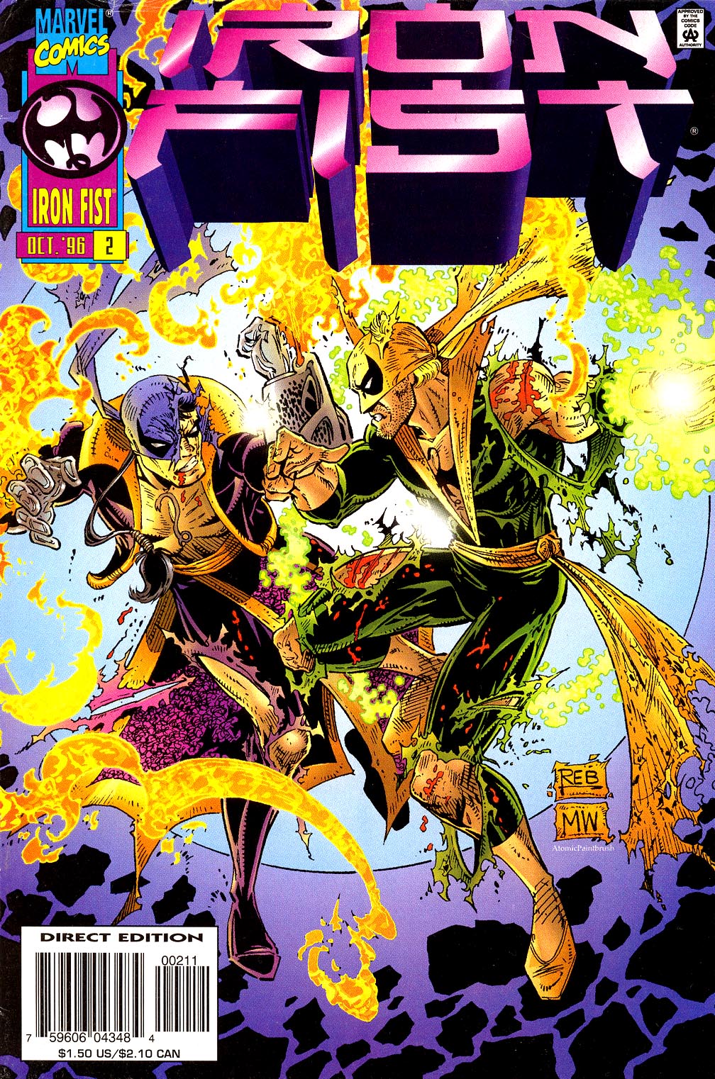 Read online Iron Fist (1996) comic -  Issue #2 - 1