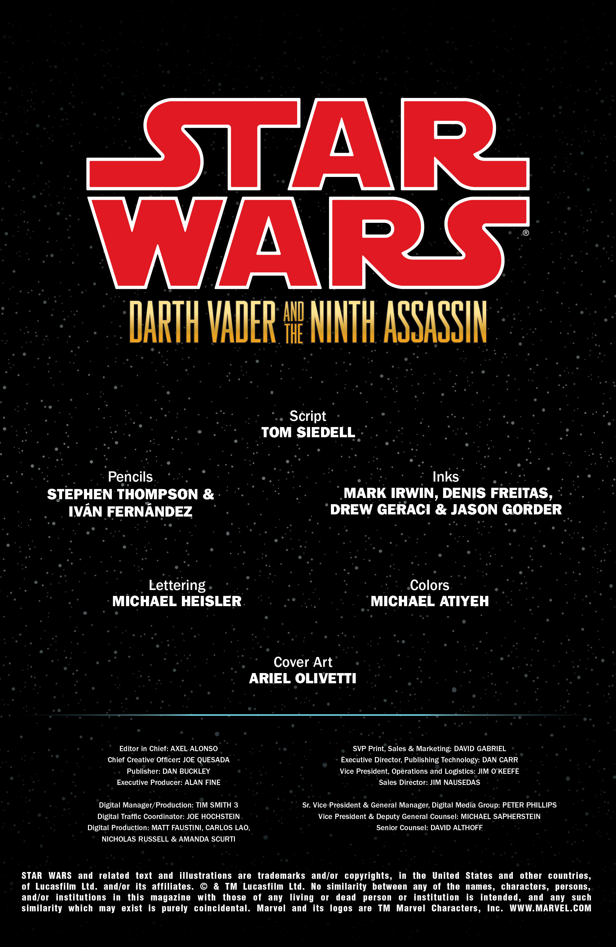 Read online Star Wars: Darth Vader and the Ninth Assassin comic -  Issue # _TPB - 2