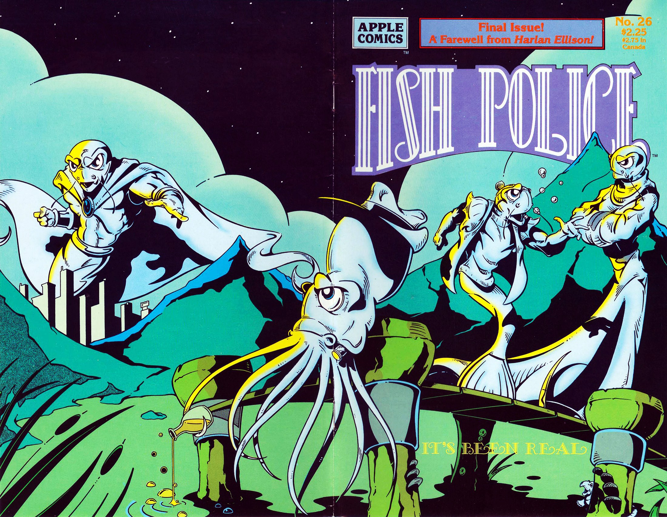 Read online The Fish Police comic -  Issue #26 - 1