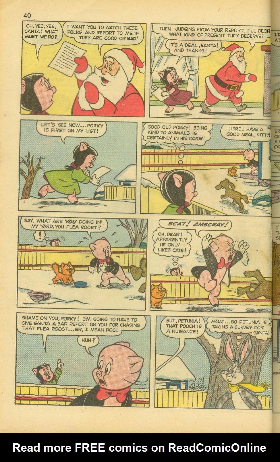 Read online Bugs Bunny's Christmas Funnies comic -  Issue # TPB 7 - 42
