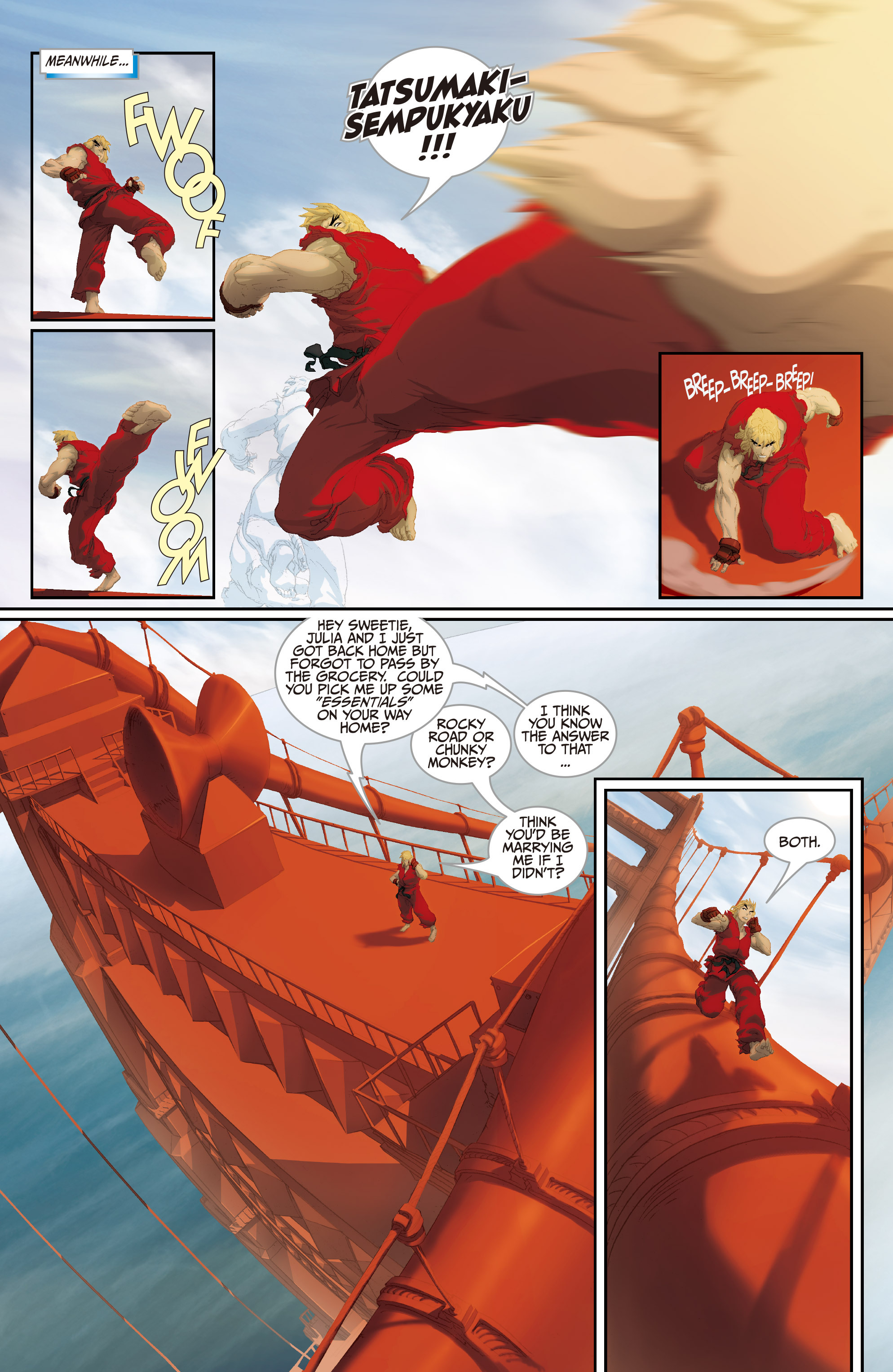 Read online Street Fighter II Turbo comic -  Issue #1 - 16