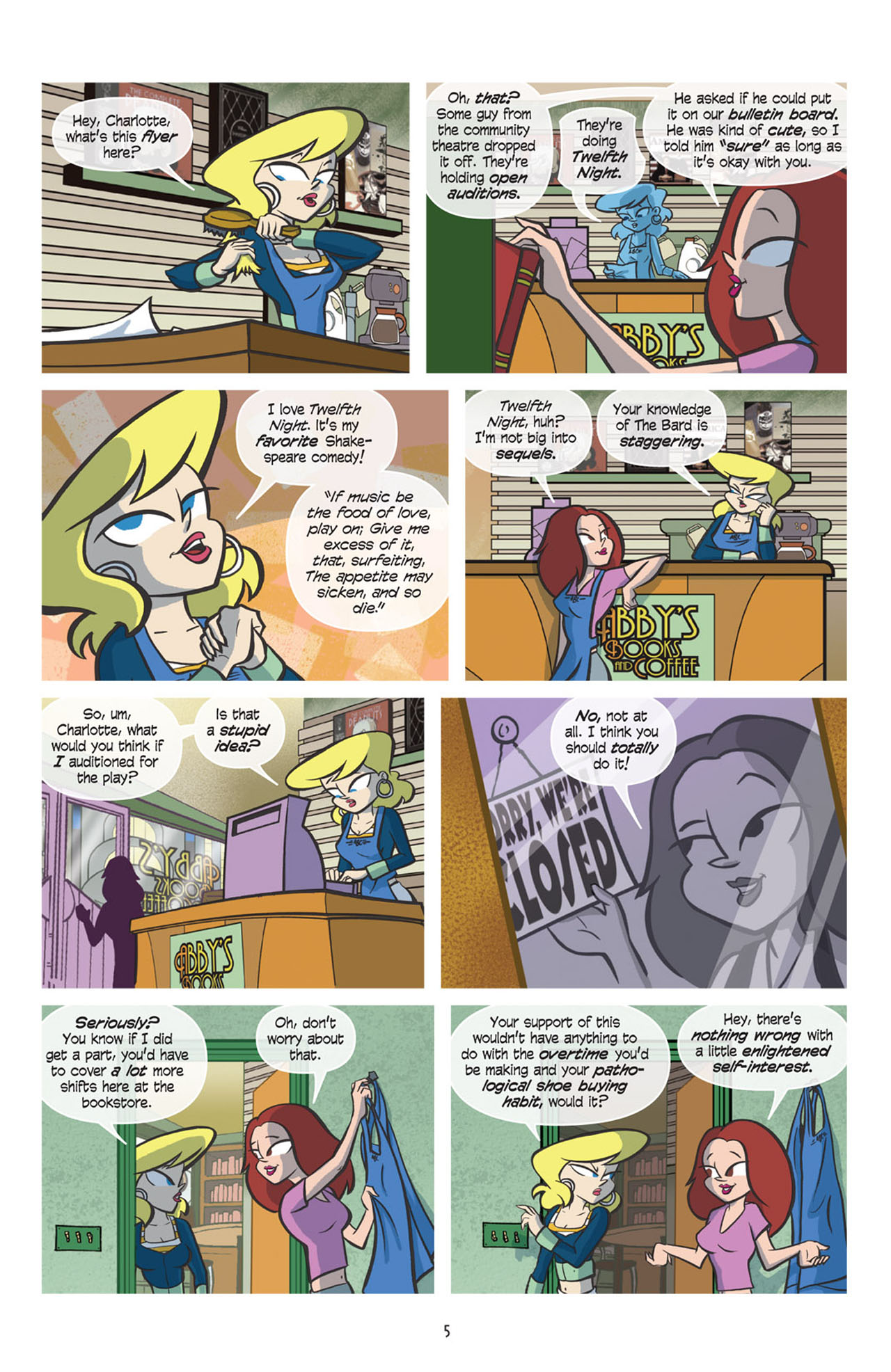 Read online Love and Capes comic -  Issue #4 - 6