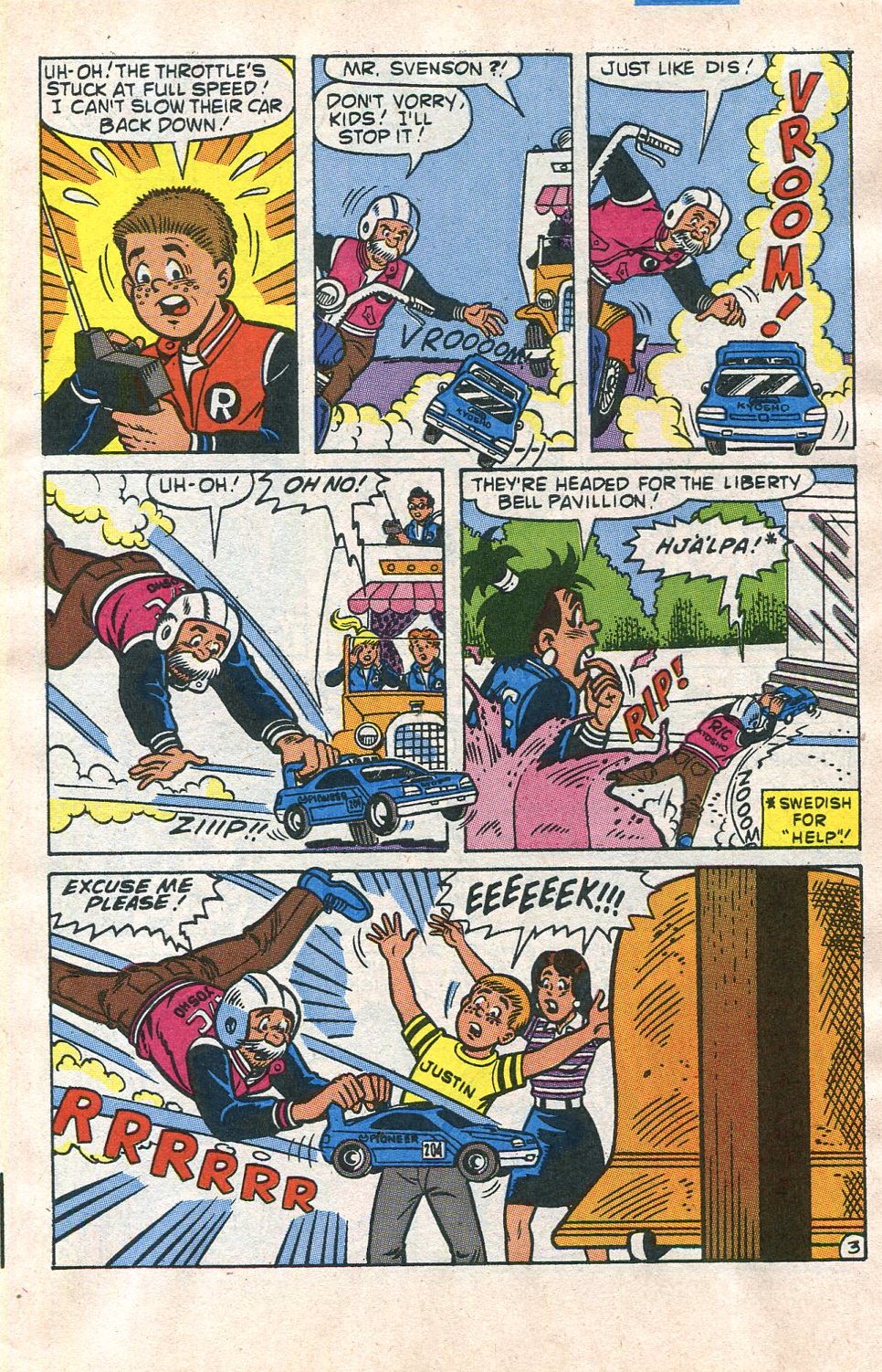 Read online Archie's R/C Racers comic -  Issue #4 - 5
