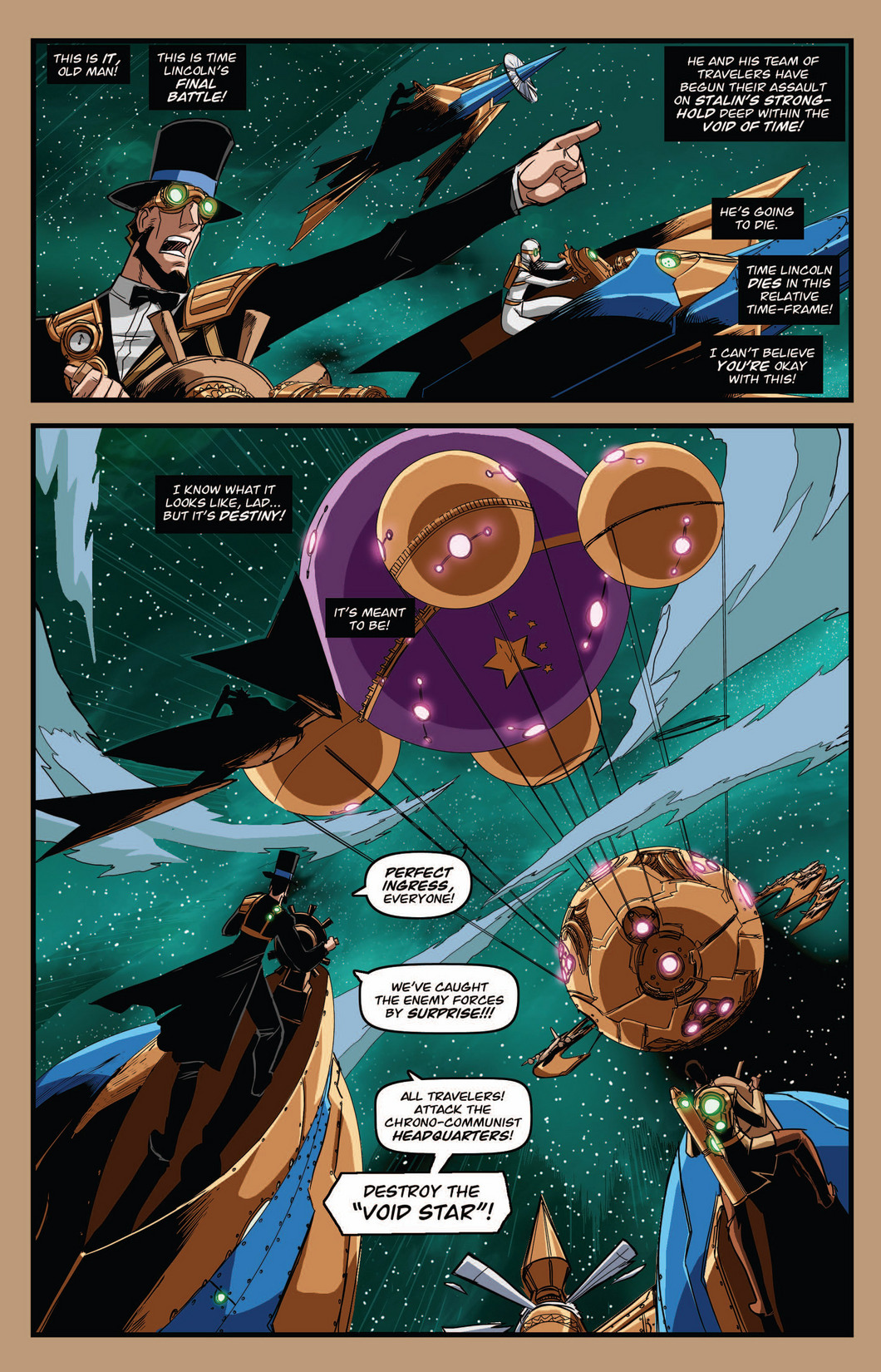 Read online Time Lincoln: Jack to the Future comic -  Issue # Full - 3