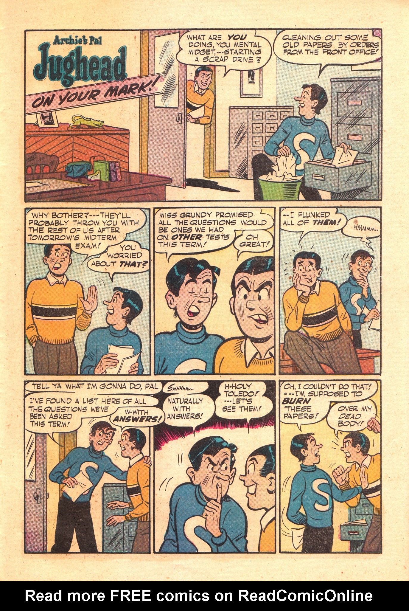 Read online Archie's Pal Jughead comic -  Issue #42 - 29