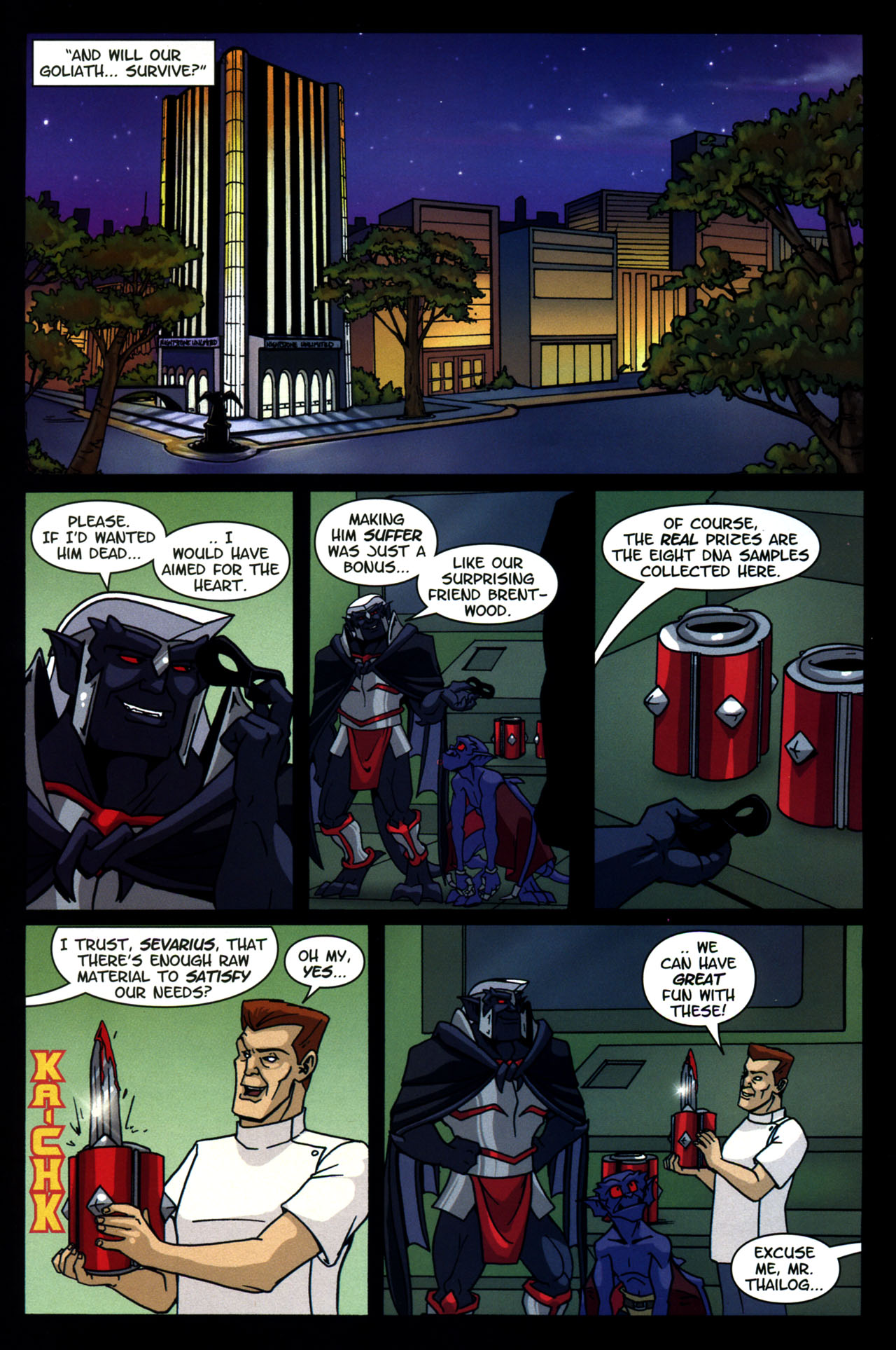 Read online Gargoyles (2006) comic -  Issue #5 - 25