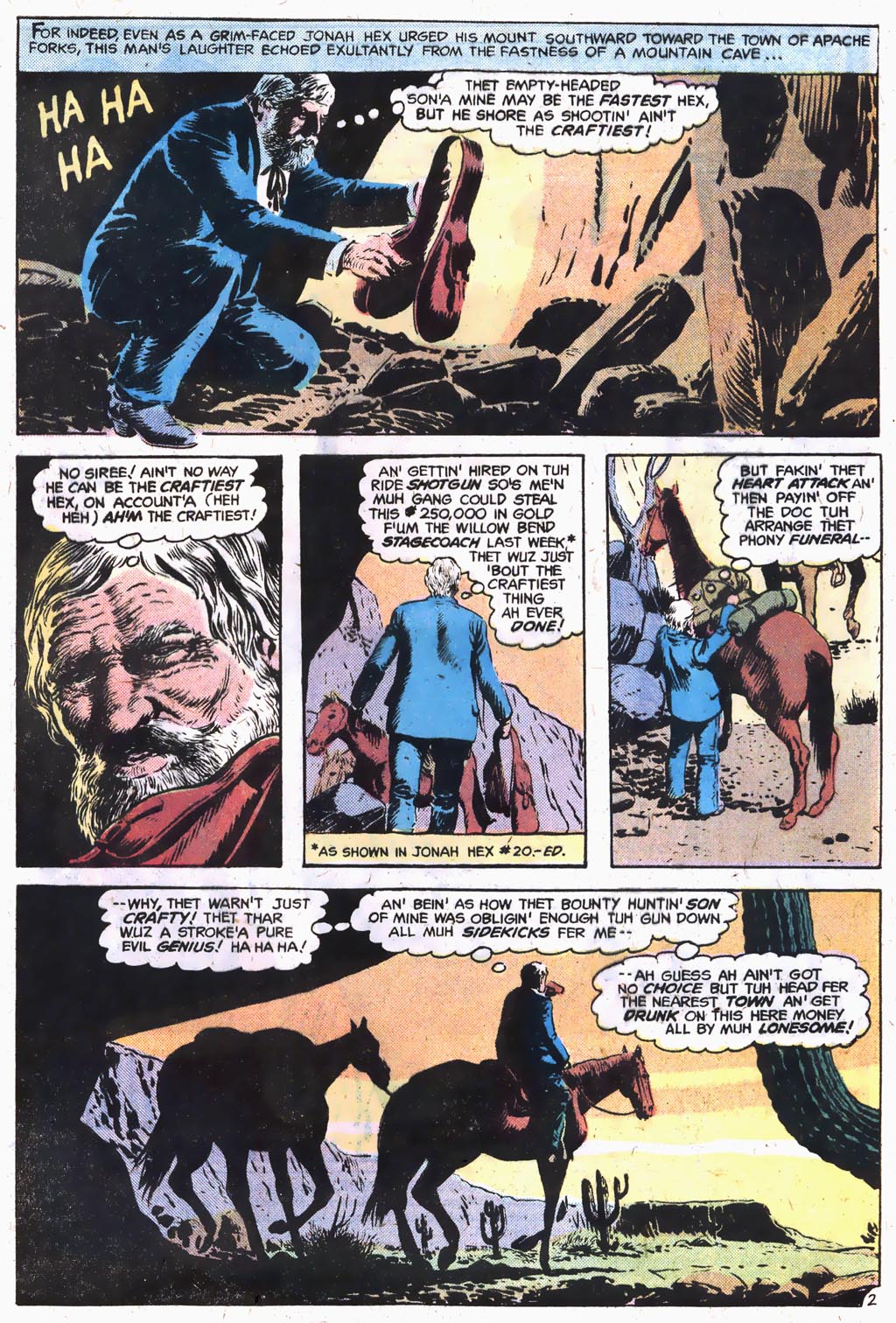 Read online Jonah Hex (1977) comic -  Issue #21 - 4