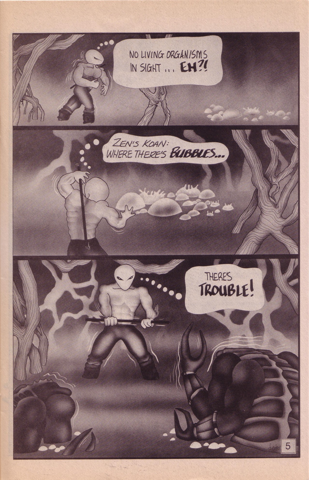 Read online Zen Intergalactic Ninja comic -  Issue #1 - 7