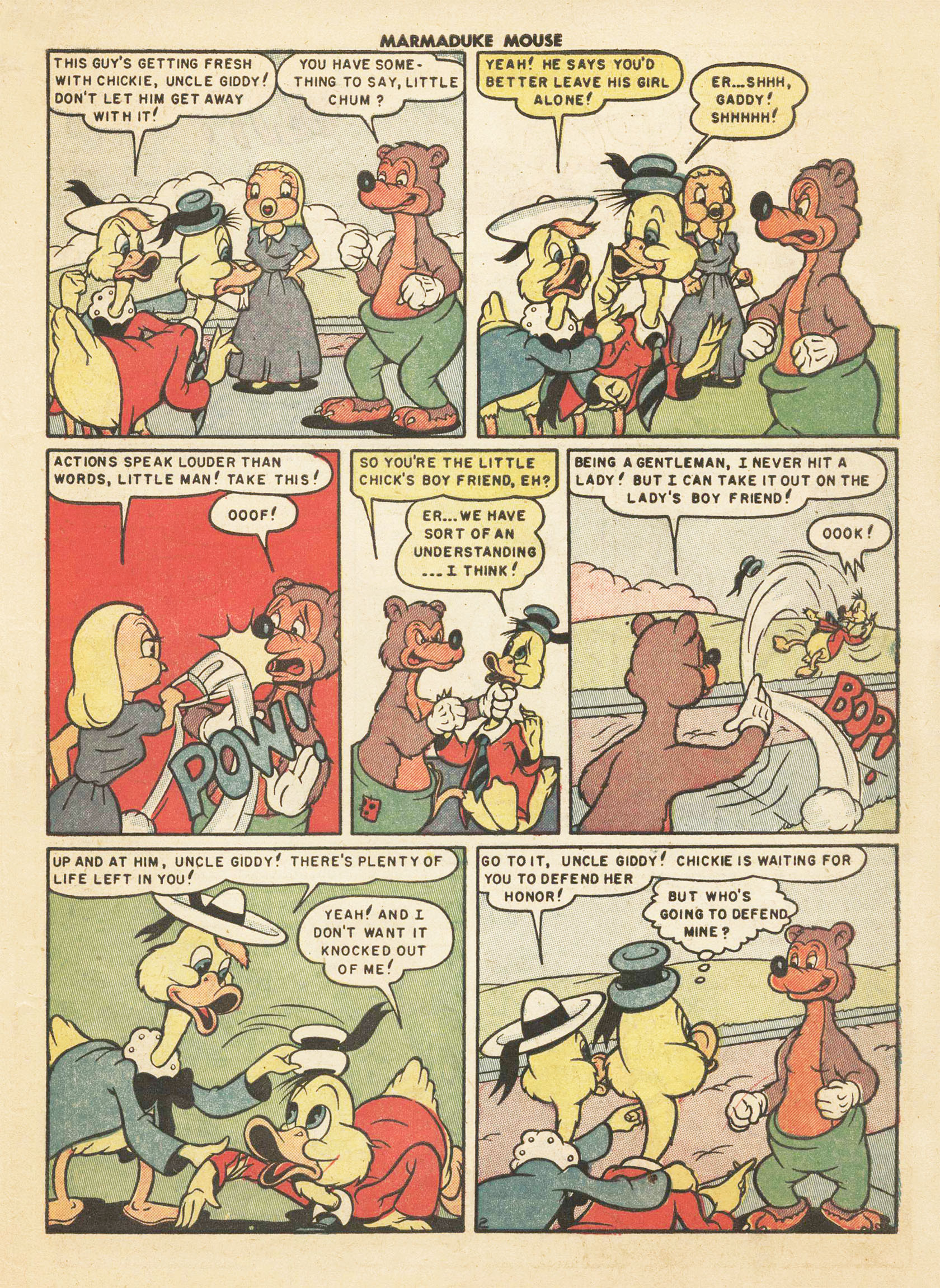 Read online Marmaduke Mouse comic -  Issue #20 - 11
